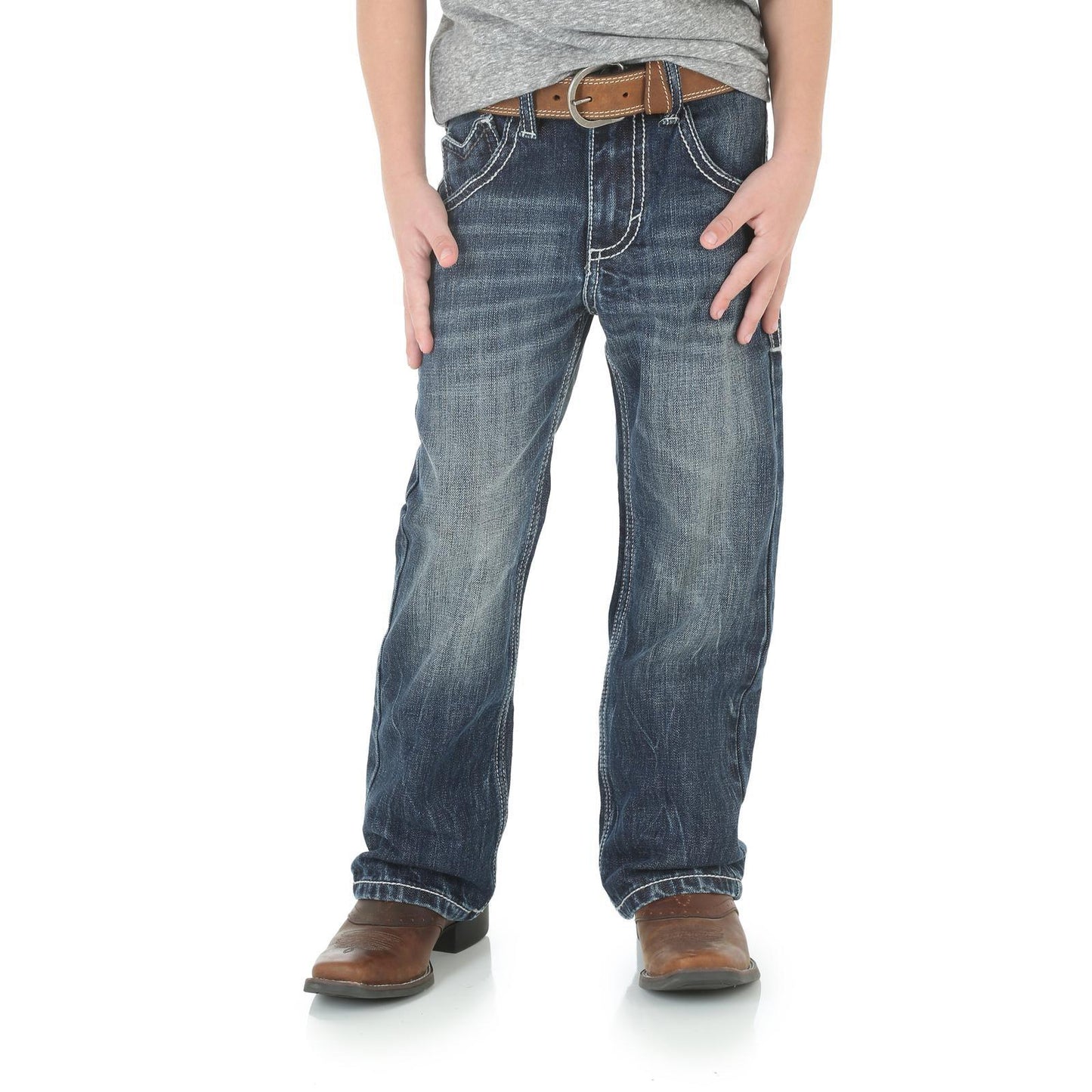 Boy's Wrangler 20X® No. 42 Vintage Boot Jean Boys 1T-7 1042JWXCL - Crazy House Western Wear