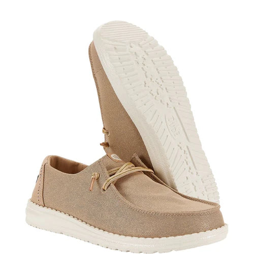 Women's Hey Dude Wendy Stardust Rose Gold 43101-7D9