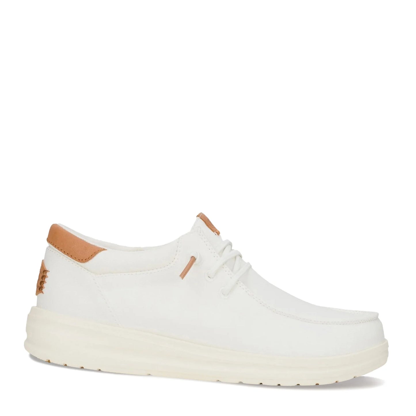 Men's Hey Dude Paul Canvas White Slip On Shoes 43151-100