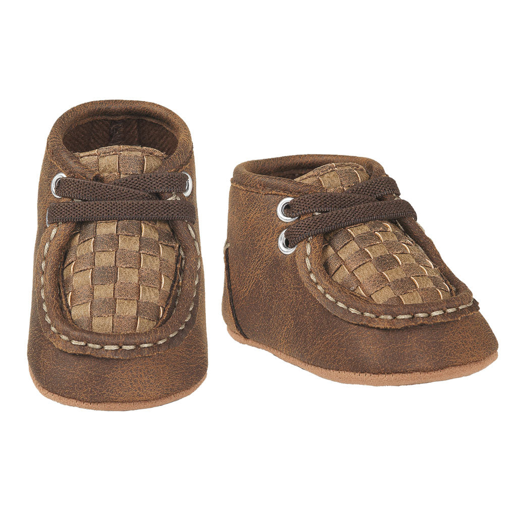 Boy's Twister "Carson" Style Brown Chukka Shoes
