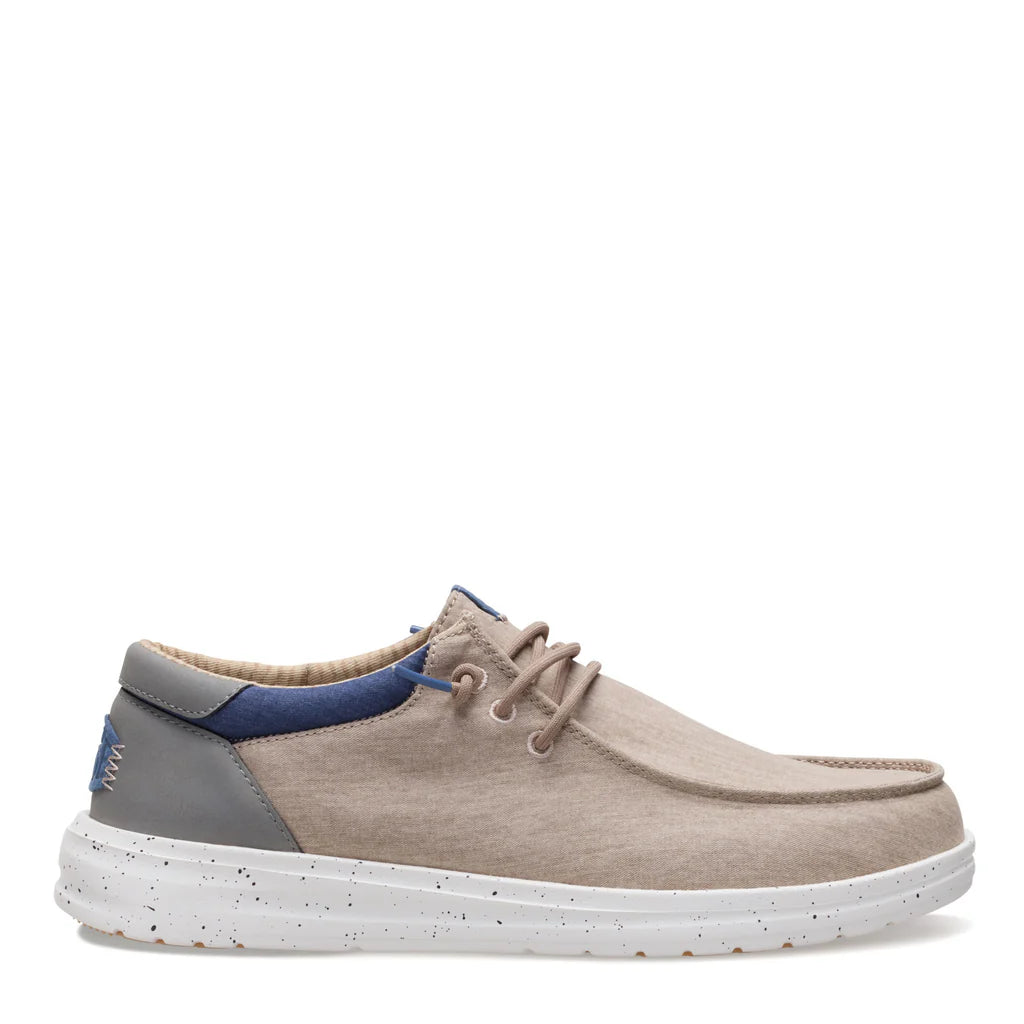 Men's Hey Dudes Doeskin Paul Washed Nylon Casual Shoe 44290-0PR