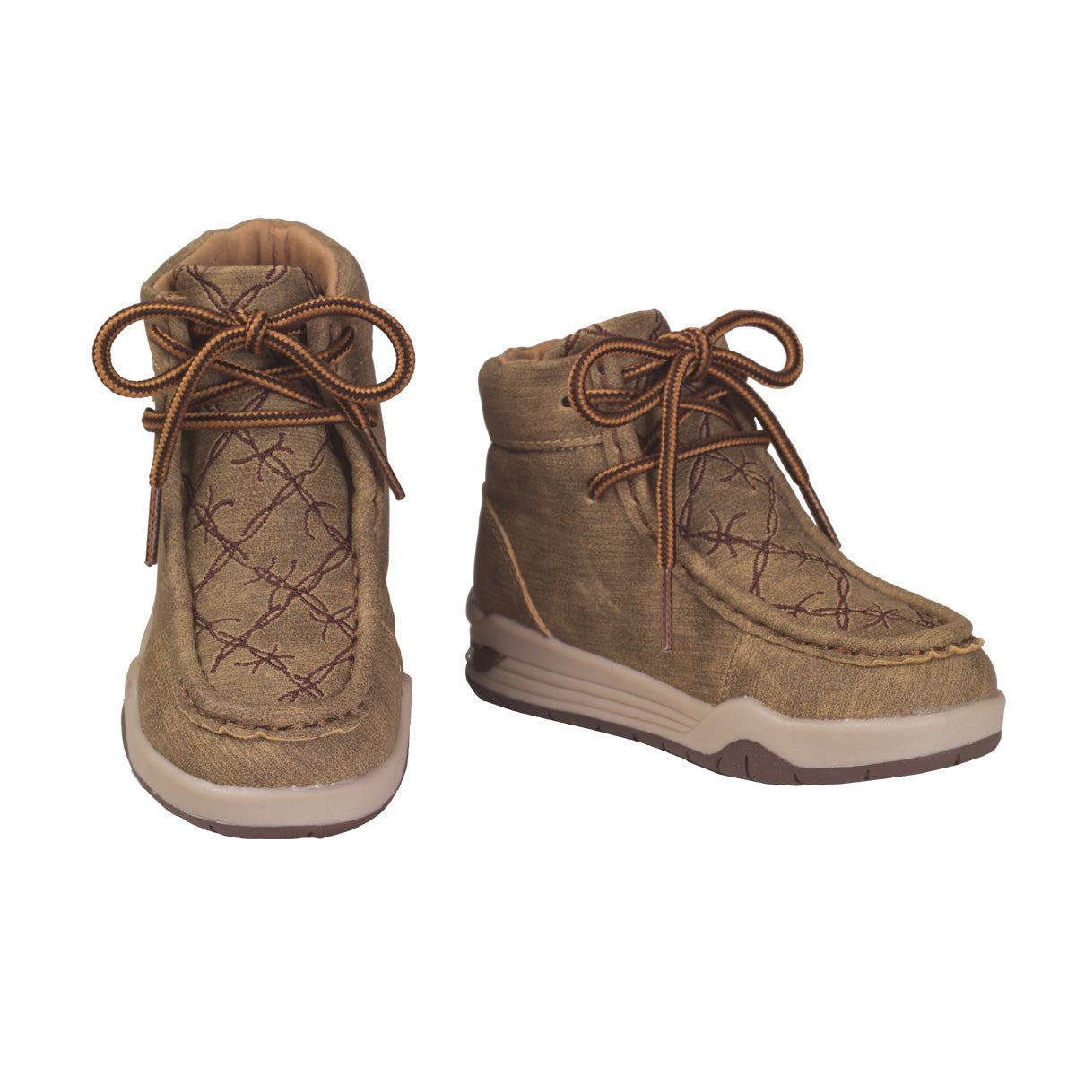 Boy's Twister "Jackson" Style Tan Casual Shoes