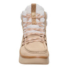 Women's Hey Dude Tan Wendy Peak Apres Suede Cozy Stitch