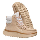 Women's Hey Dude Tan Wendy Peak Apres Suede Cozy Stitch