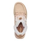 Women's Hey Dude Tan Wendy Peak Apres Suede Cozy Stitch