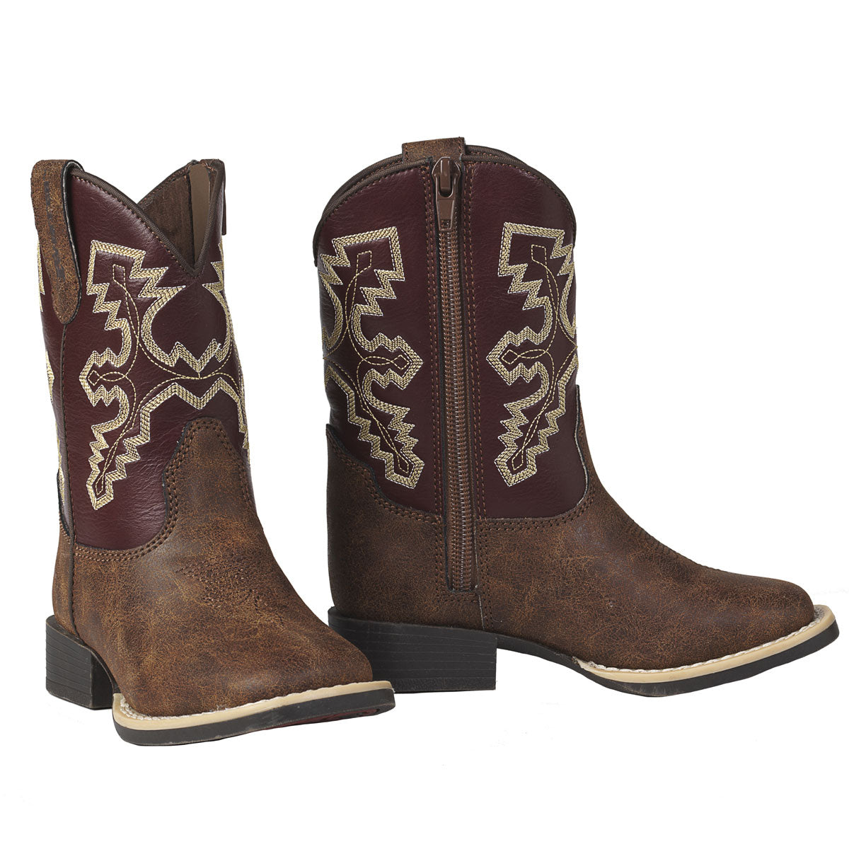 Boy's Twister Blake Style Maroon Western Boot