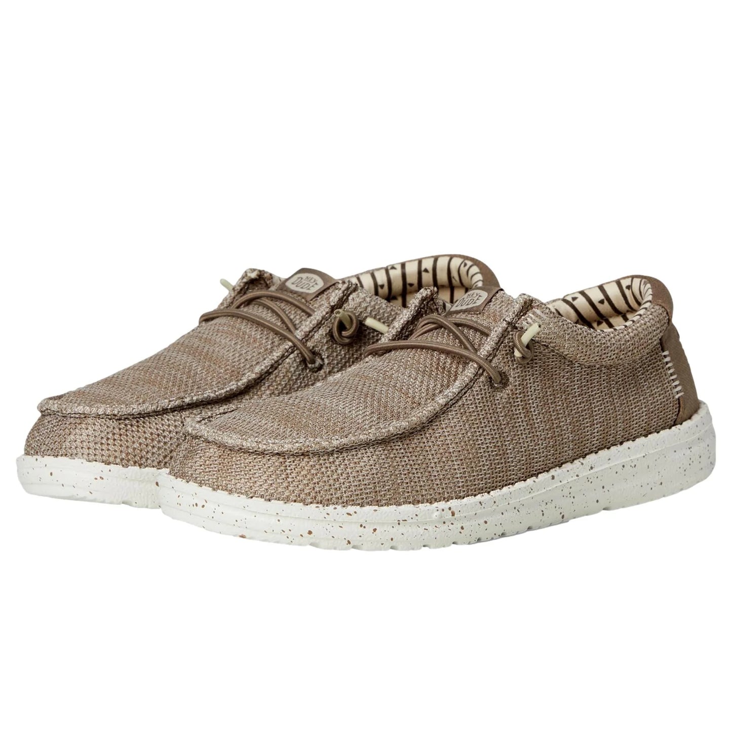 Boy's Hey Dude Wally Stretch Walnut 42072-267