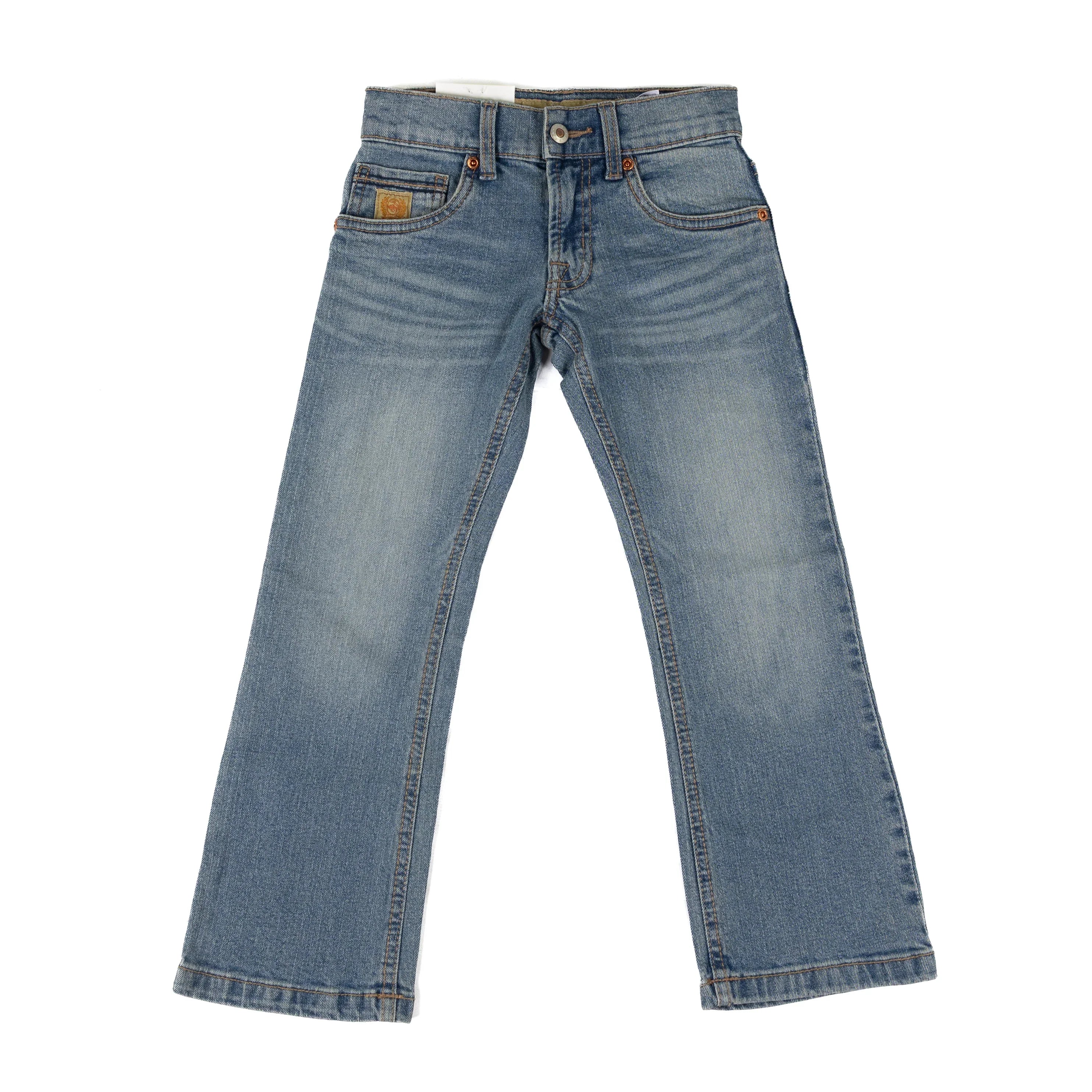 Cinch Boy's Relaxed Fit Mid Rise Bootcut Light Stonewash Jeans MB16642009