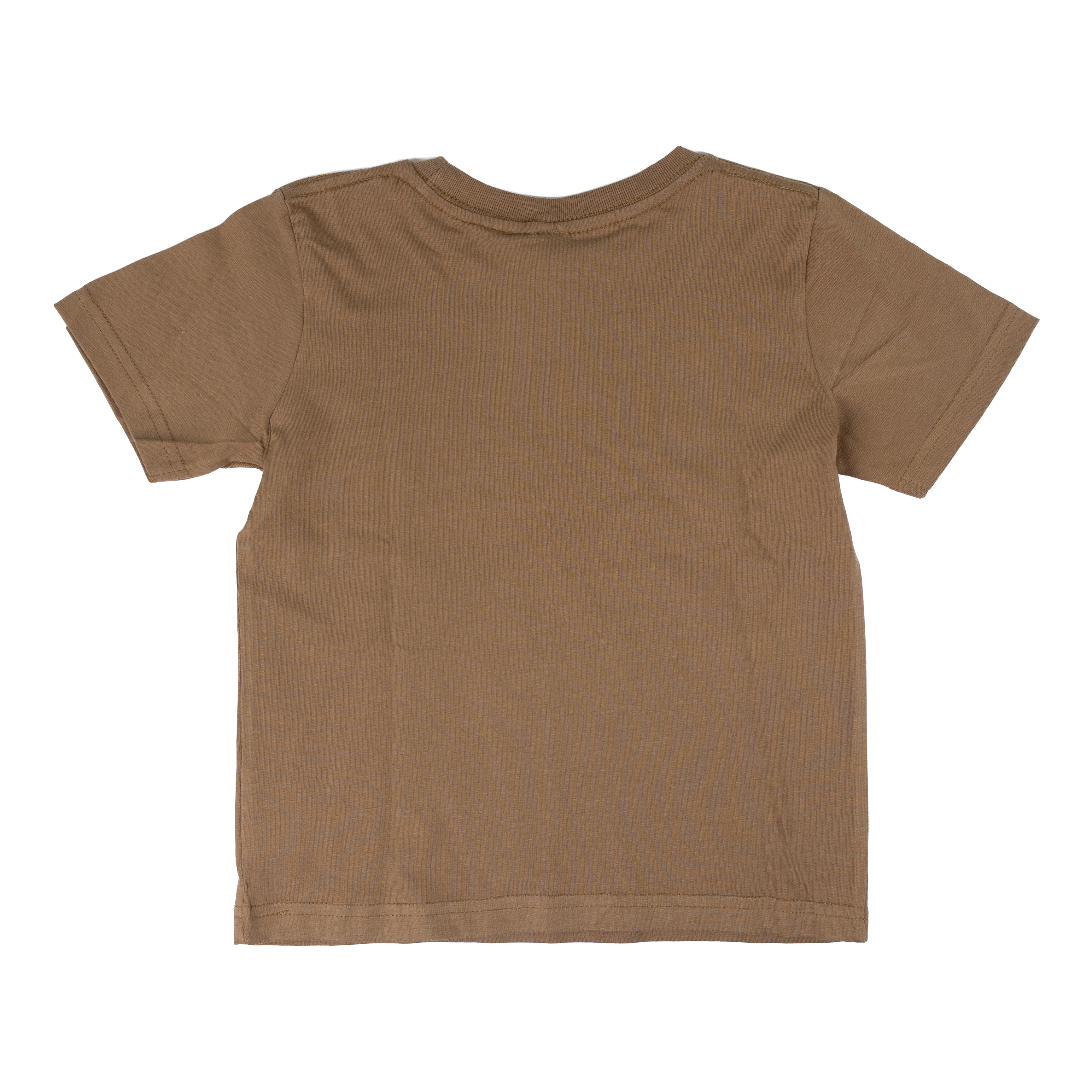 Girl's Youth Brown Bucking Horse Short Sleeve T-shirt