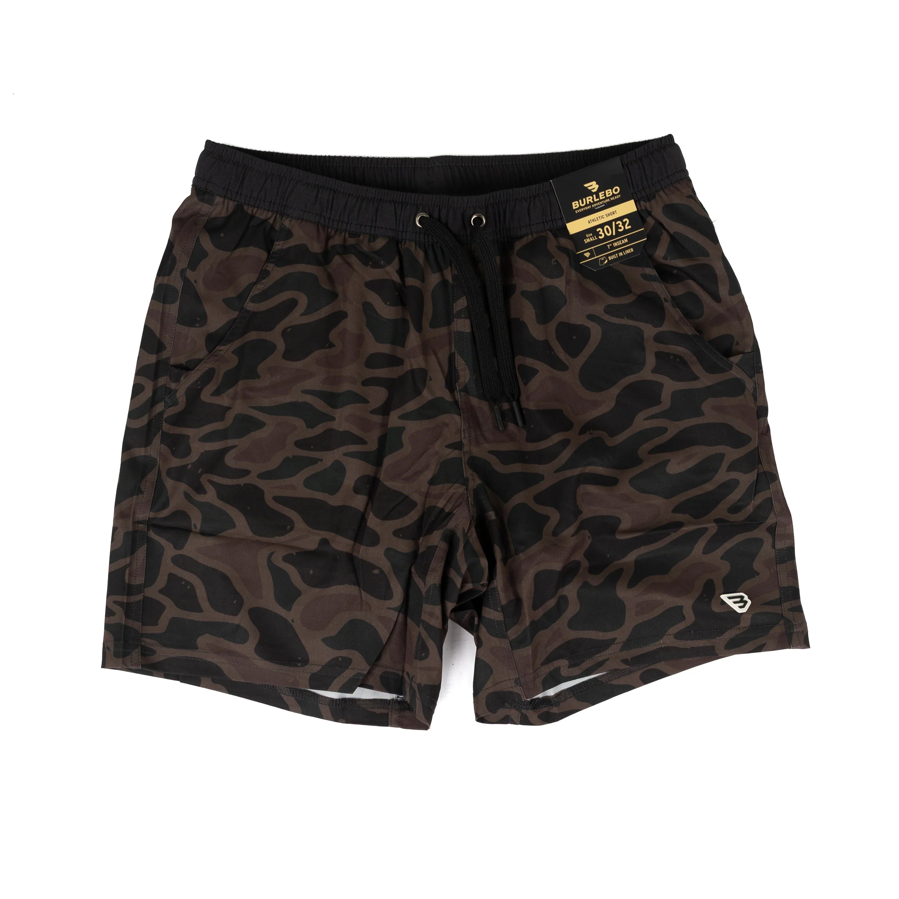 Men's Burlebo Bendita Camo Athletic Shorts AS-BITAC