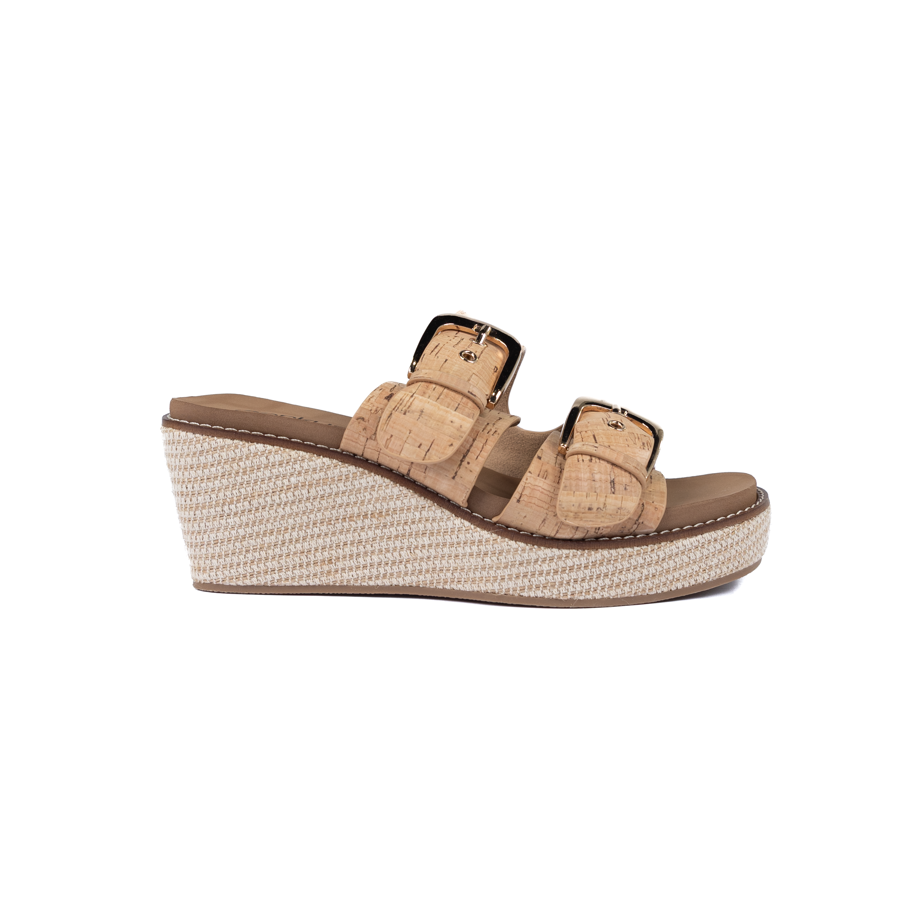 Women's Corky's Cork Manifest Open Toe Wedge Sandals 41-0772-CORK
