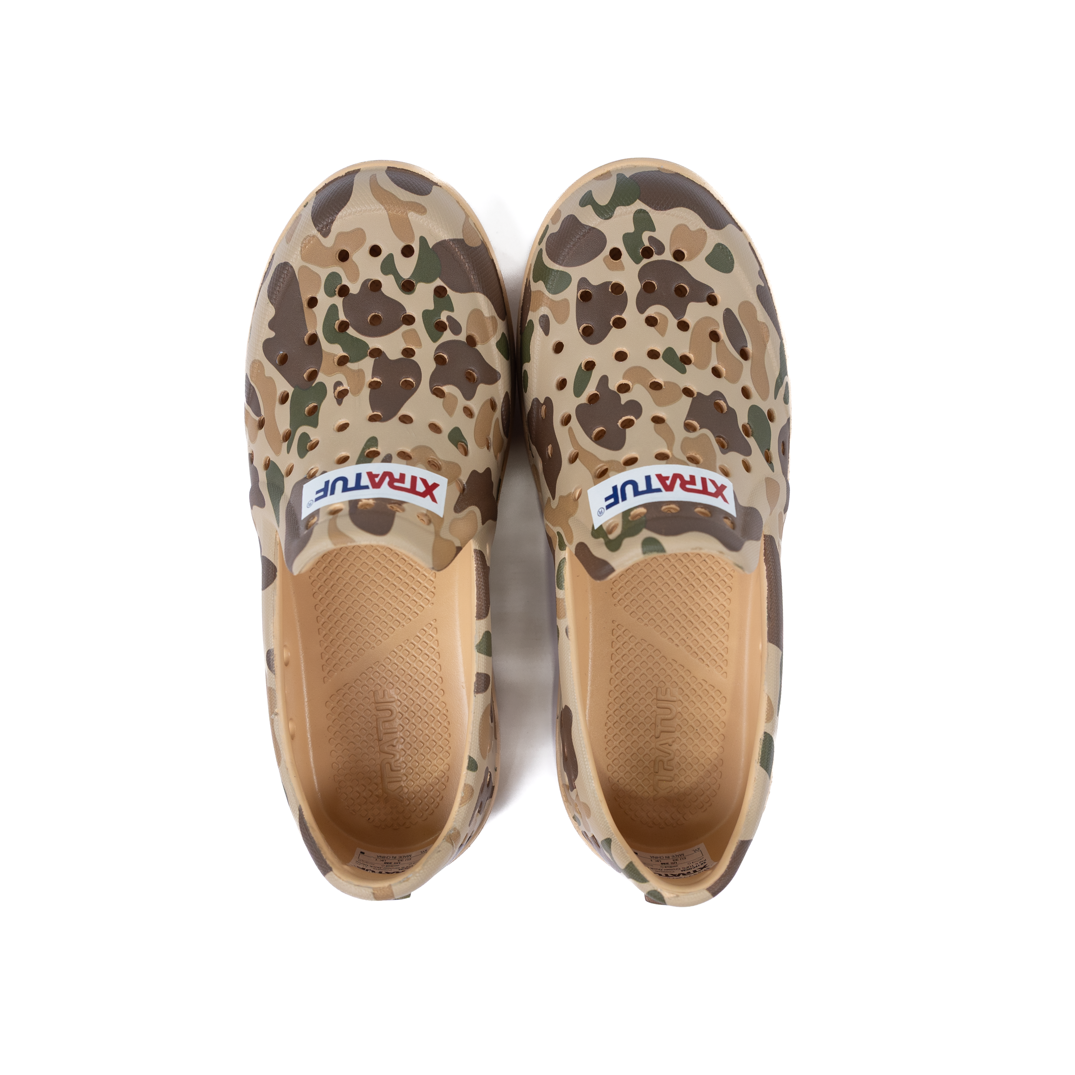 Youth XTRATUF Duck Camo 3" Tuf Cruiser Slip On Shoes XKTFCDCM