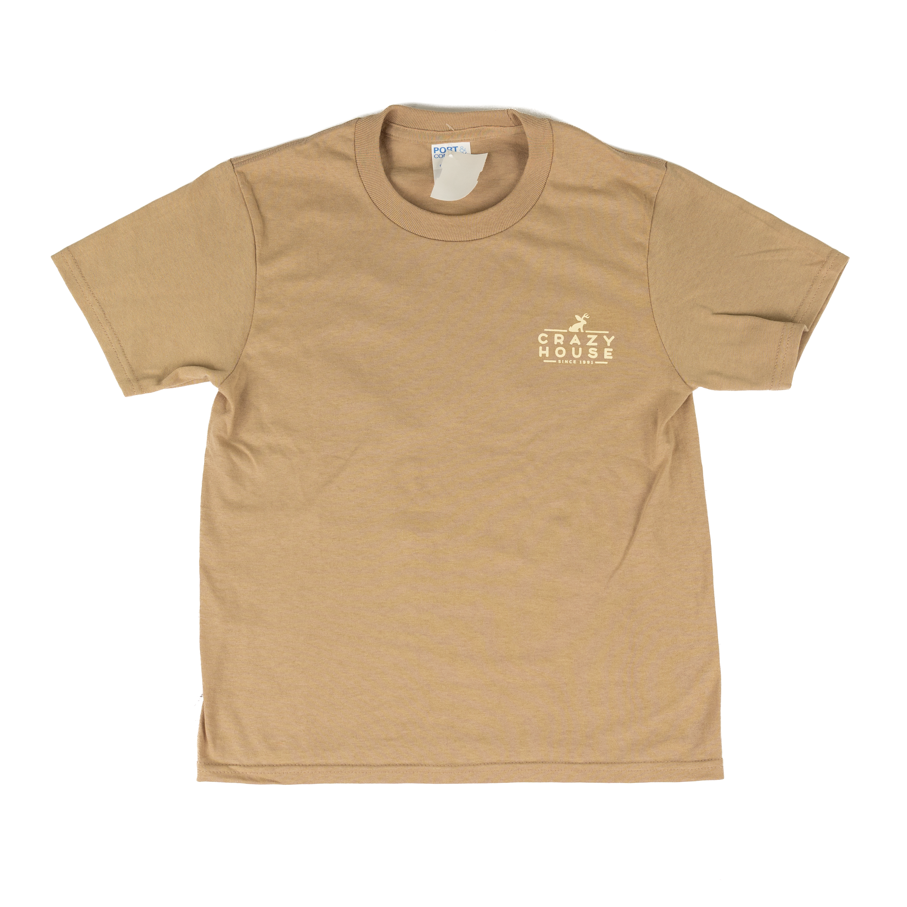 Youth Crazy House Sand Short Sleeve T-shirt