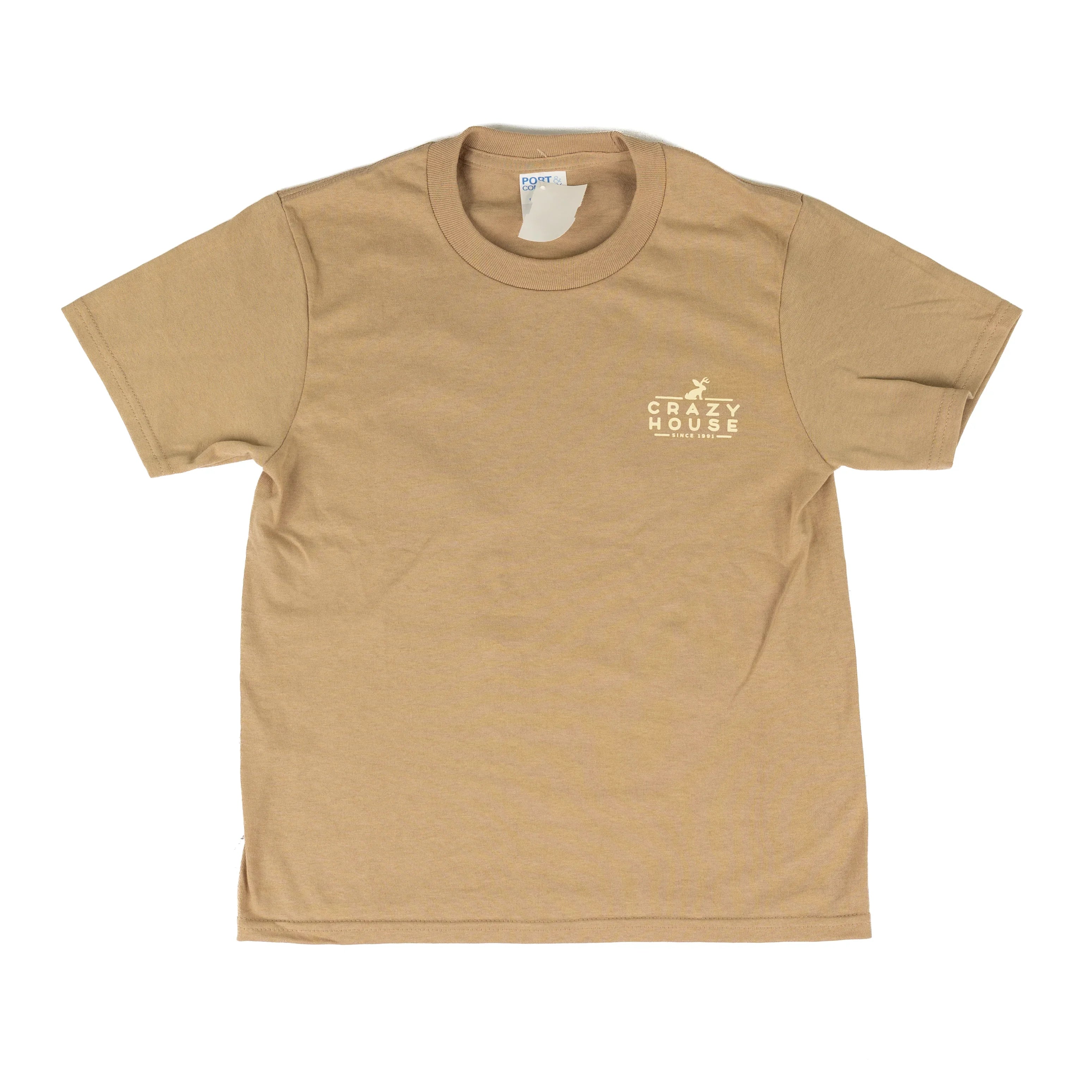 Youth Crazy House Sand Short Sleeve T-shirt