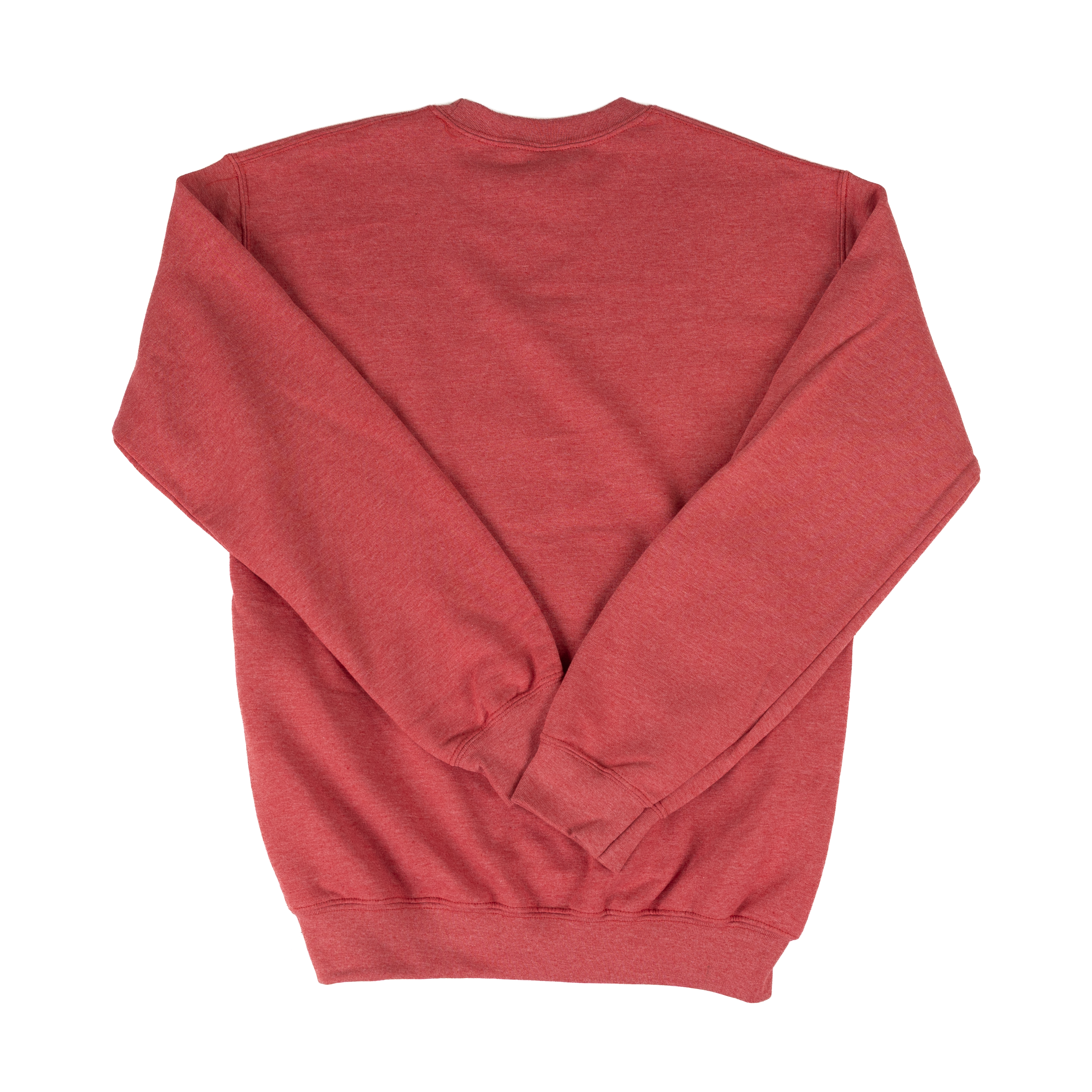 Crazy House Texas Long Sleeve Red Sweatshirt