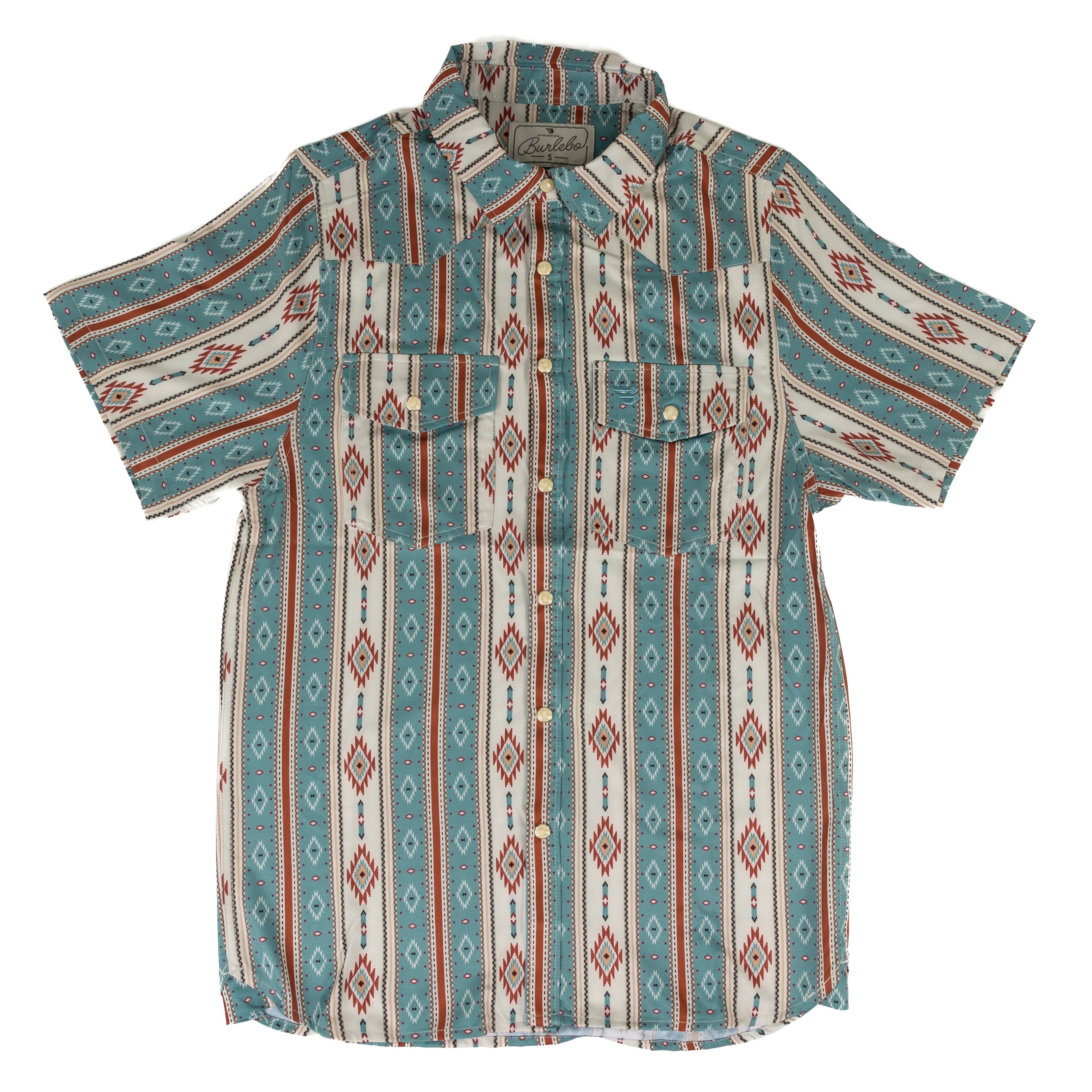 Men's Burlebo The Abbott Performance Western Shirt PWS-ABBT