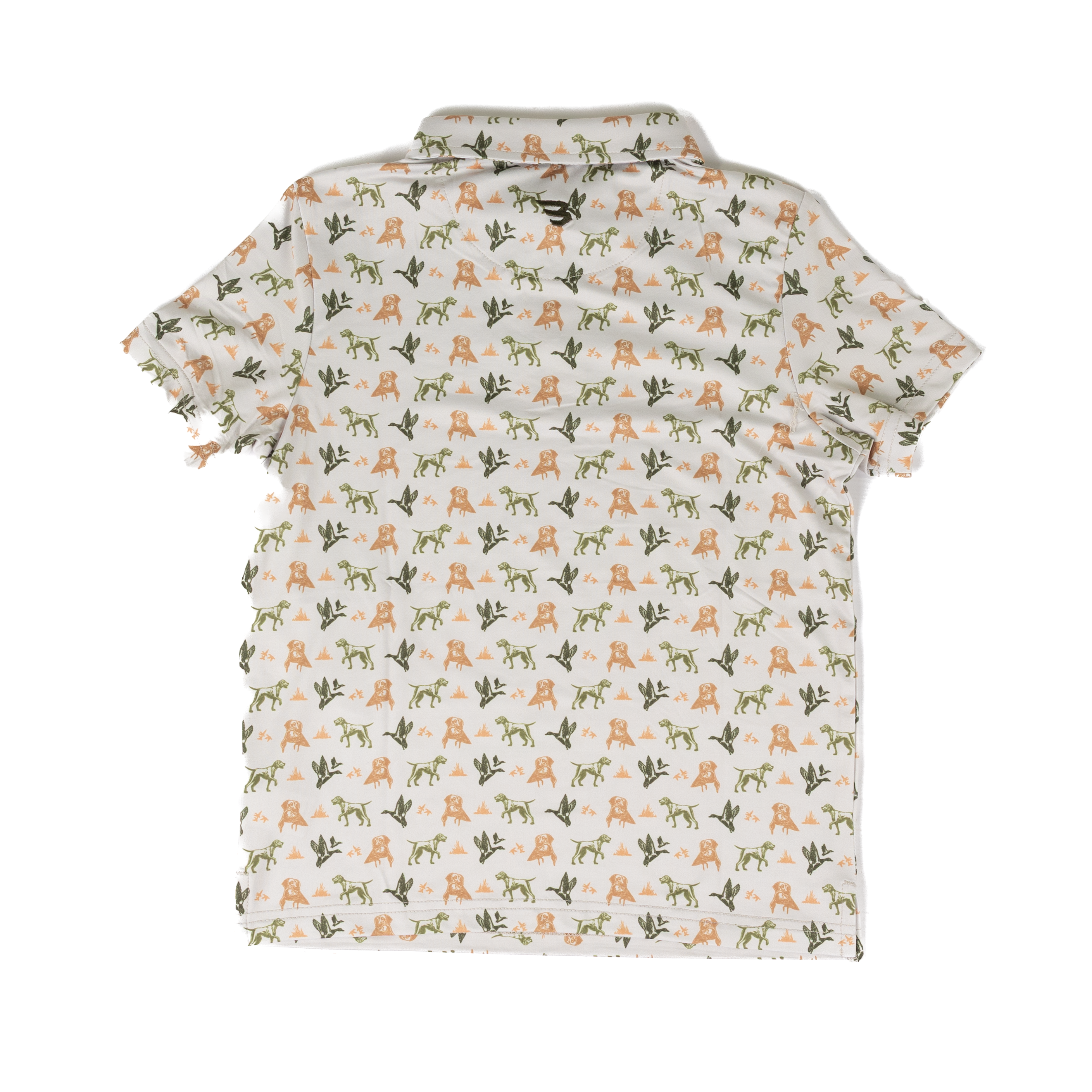 Burlebo Boy's Mallard Duck Dog Performance Polo Y-PP-MDD