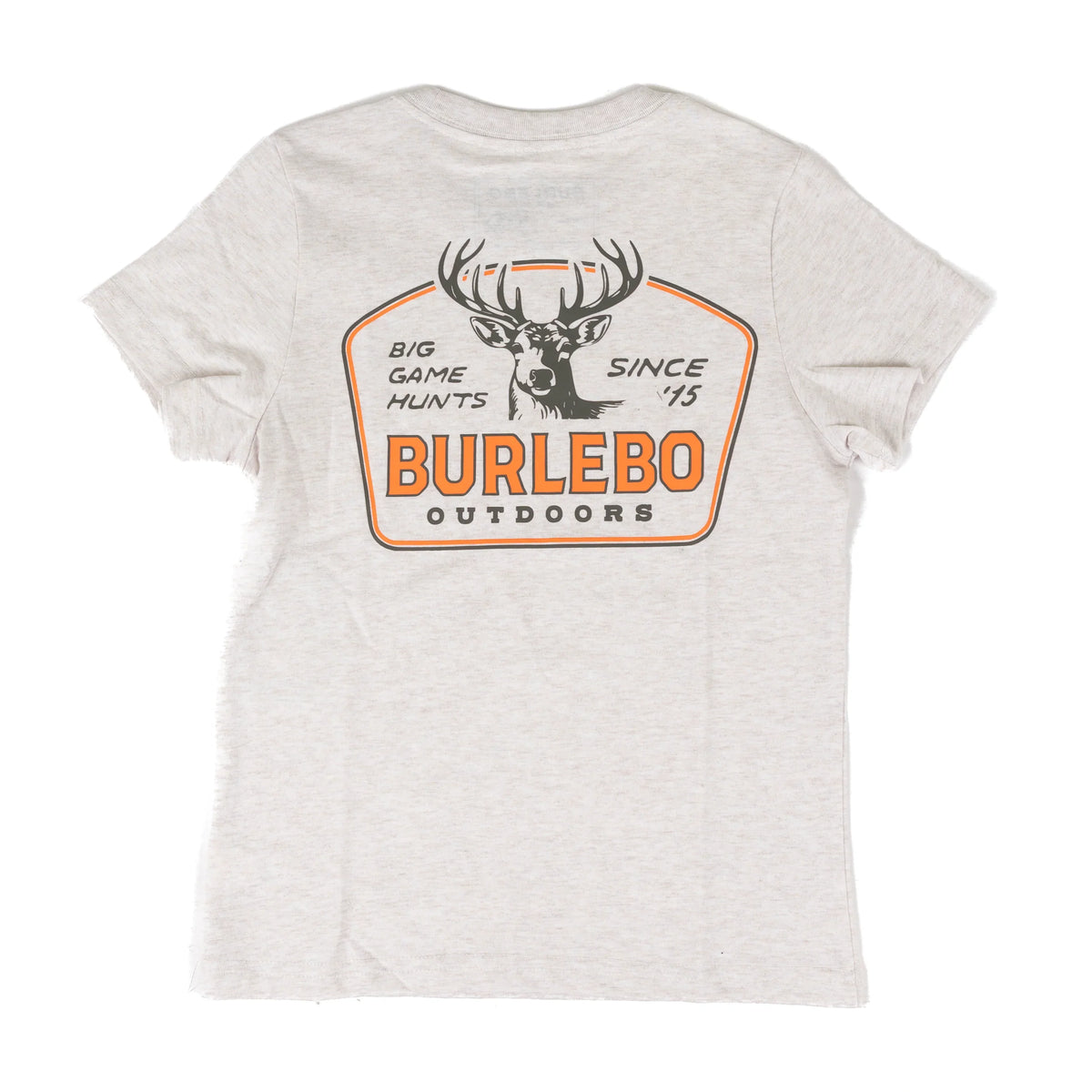 Burlebo Boy's Oat Big Games Hunt Short Sleeve Tee Y-SST-BGH-OAT