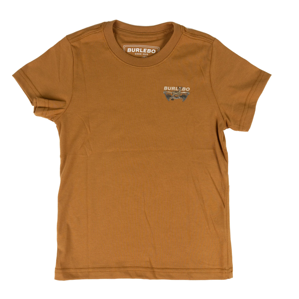Burlebo Boy's Light Brown Bow Hunter Short Sleeve Tee Y-SST-BOWH-LB