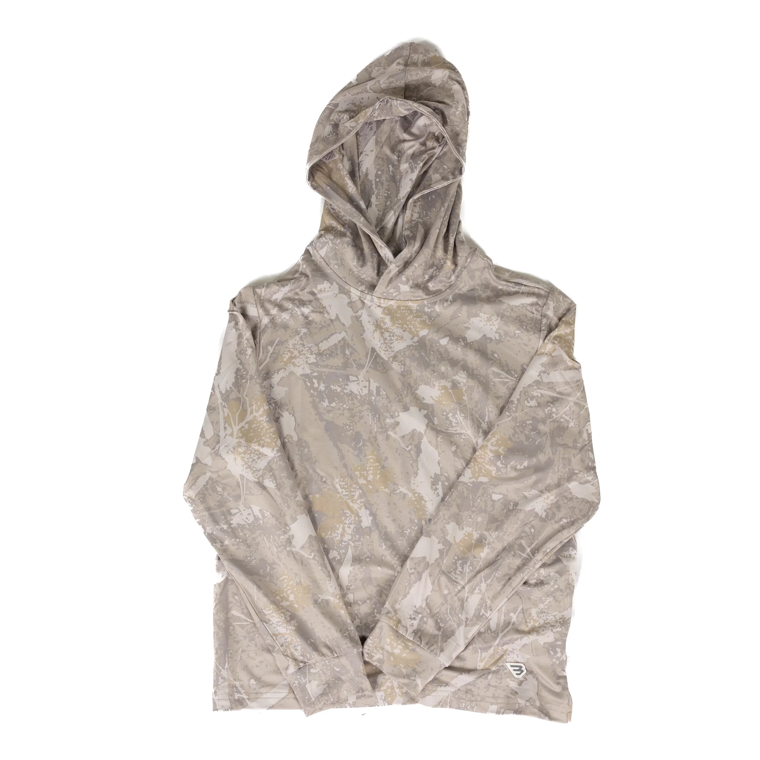 Burlebo Boy's Drifter Camo Performance Hoodie Y-PH-DFTC