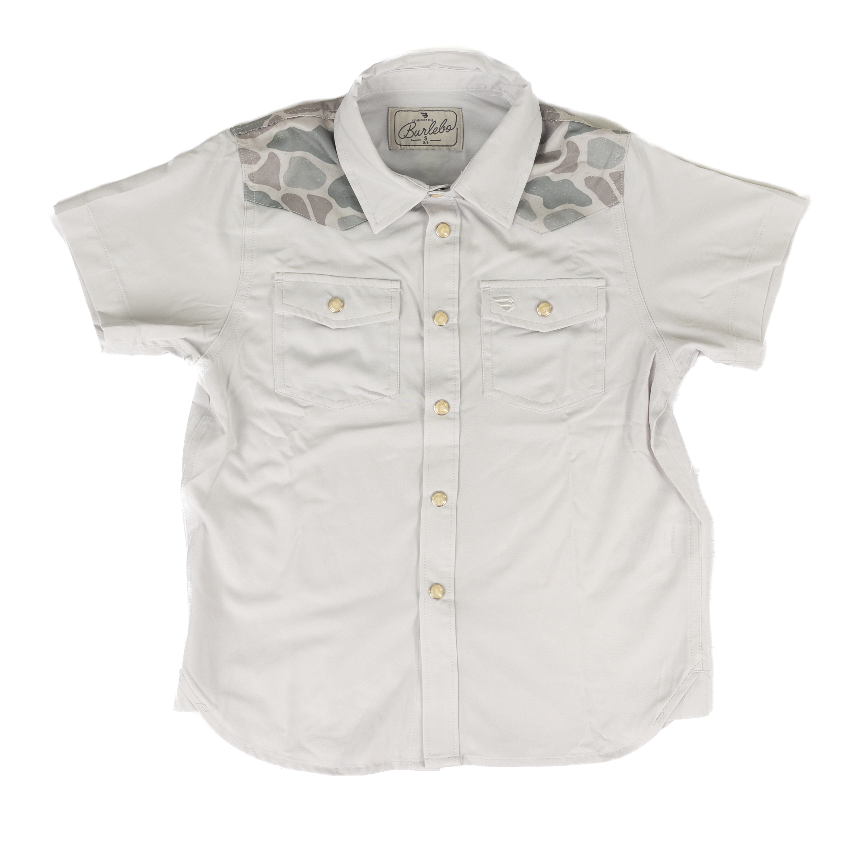 Burlebo Boy's Bird Season Performance Western Shirt Y-PWS-BRDSZN