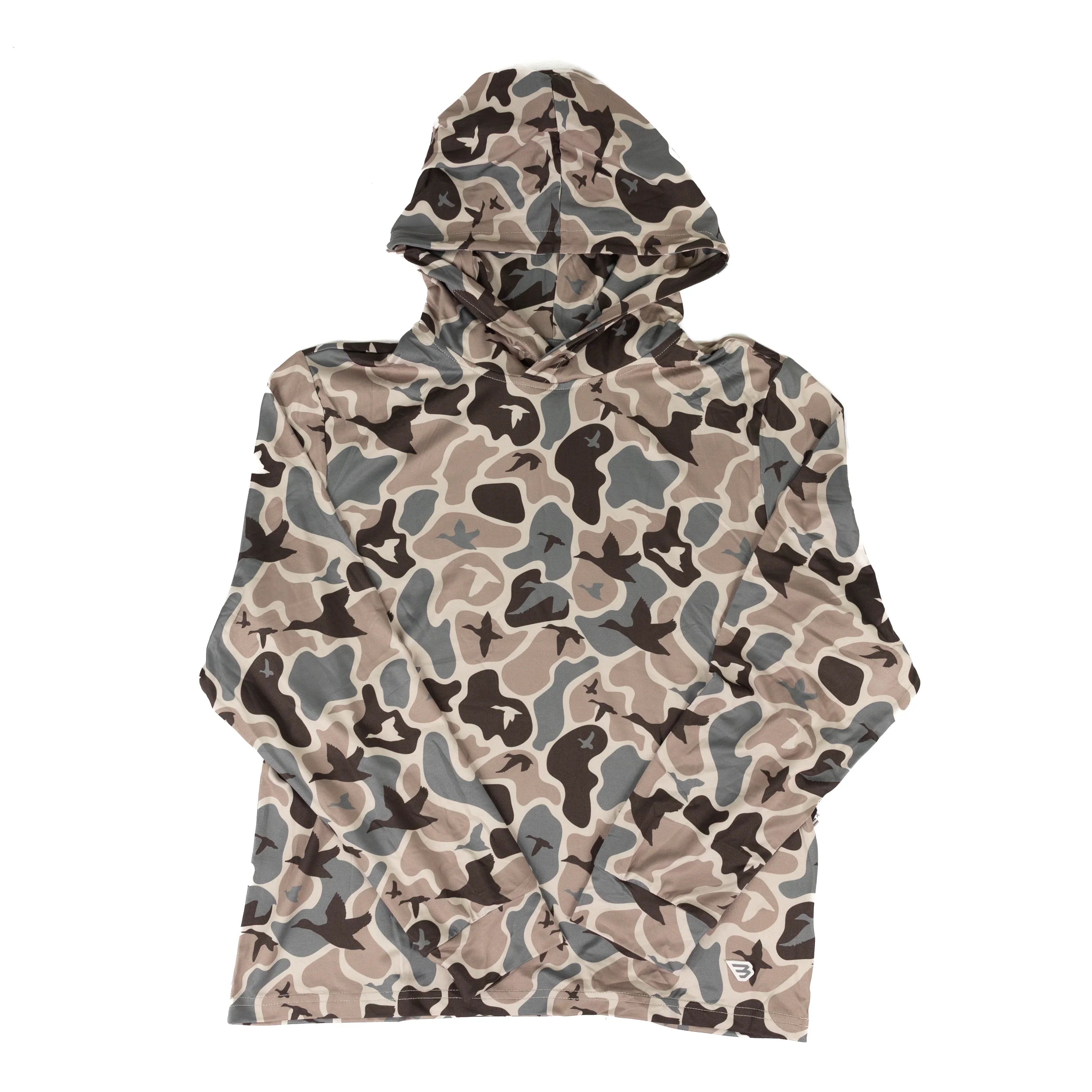 Burlebo Boy's Mallard Mayhem Performance Hoodie Y-PH-MMAYC
