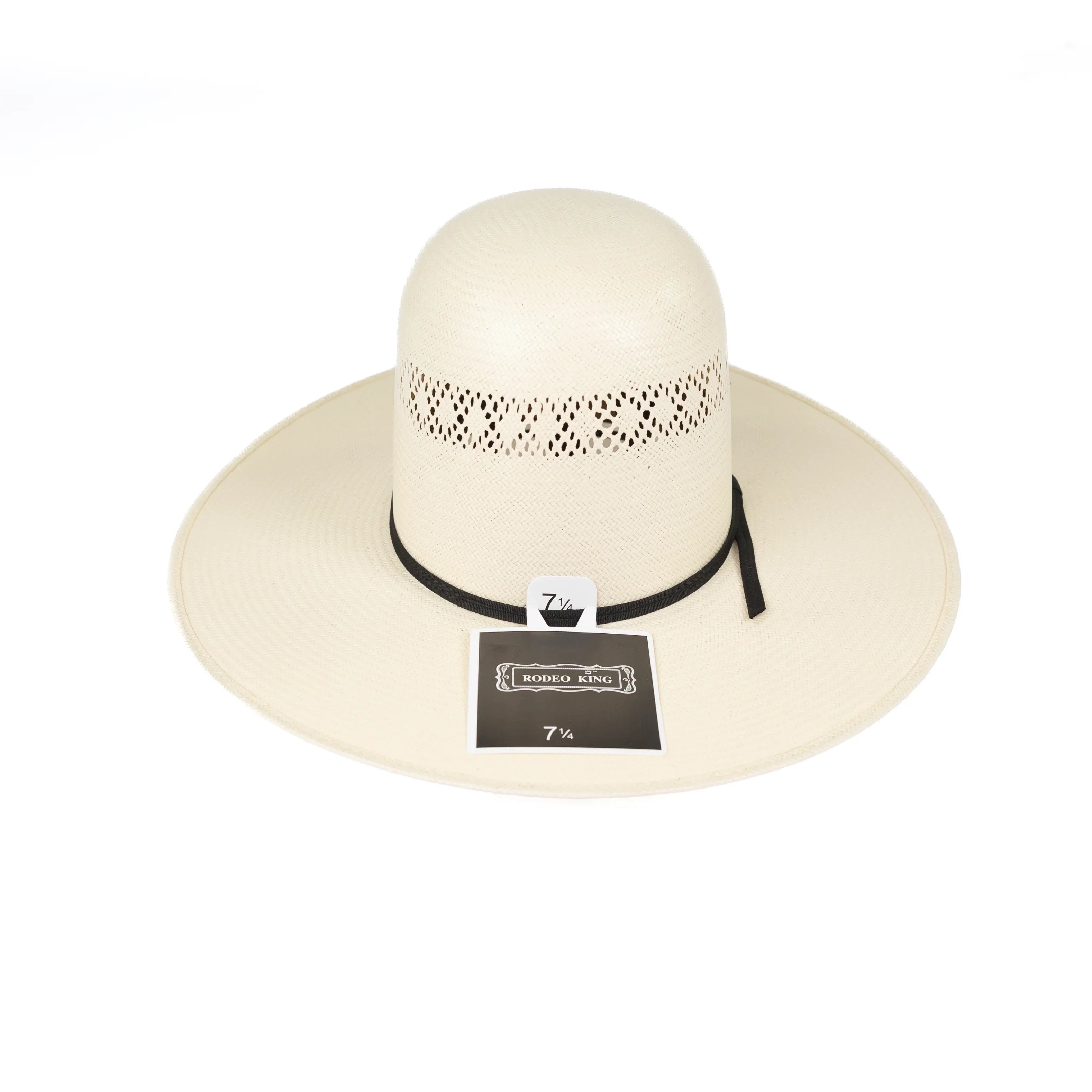 Rodeo King Drifter 4.25" Straw Hat - Long Oval