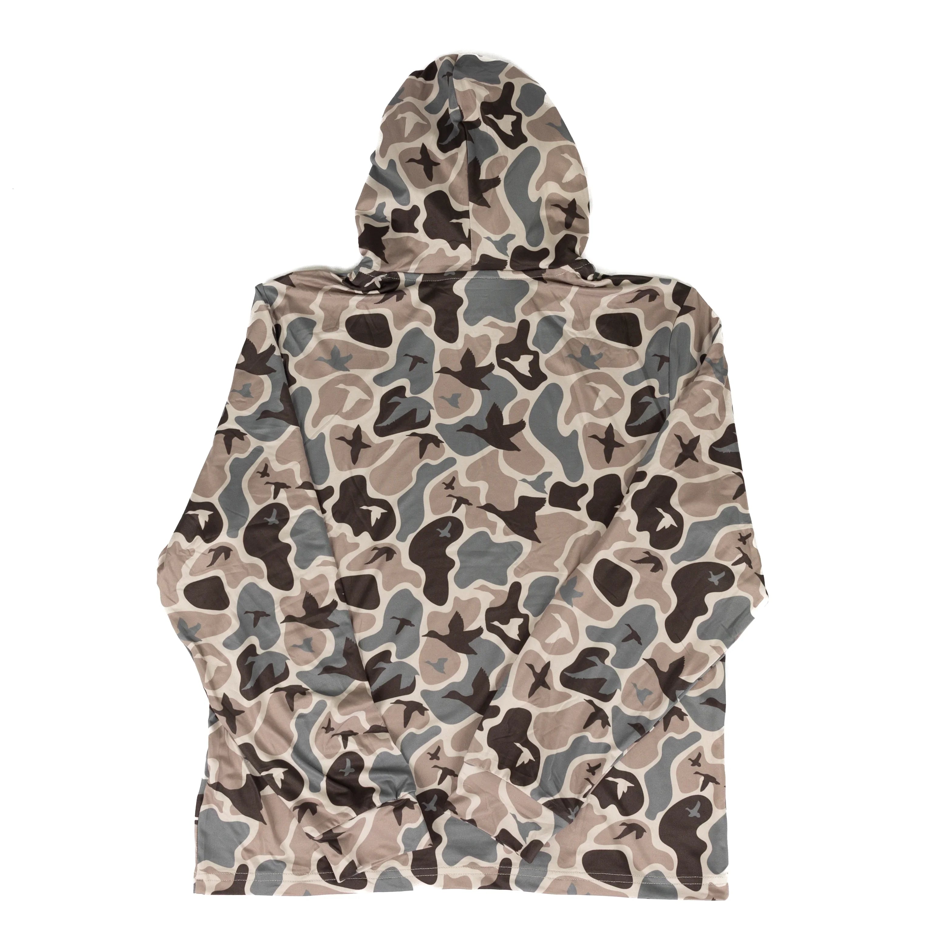Burlebo Boy's Mallard Mayhem Performance Hoodie Y-PH-MMAYC