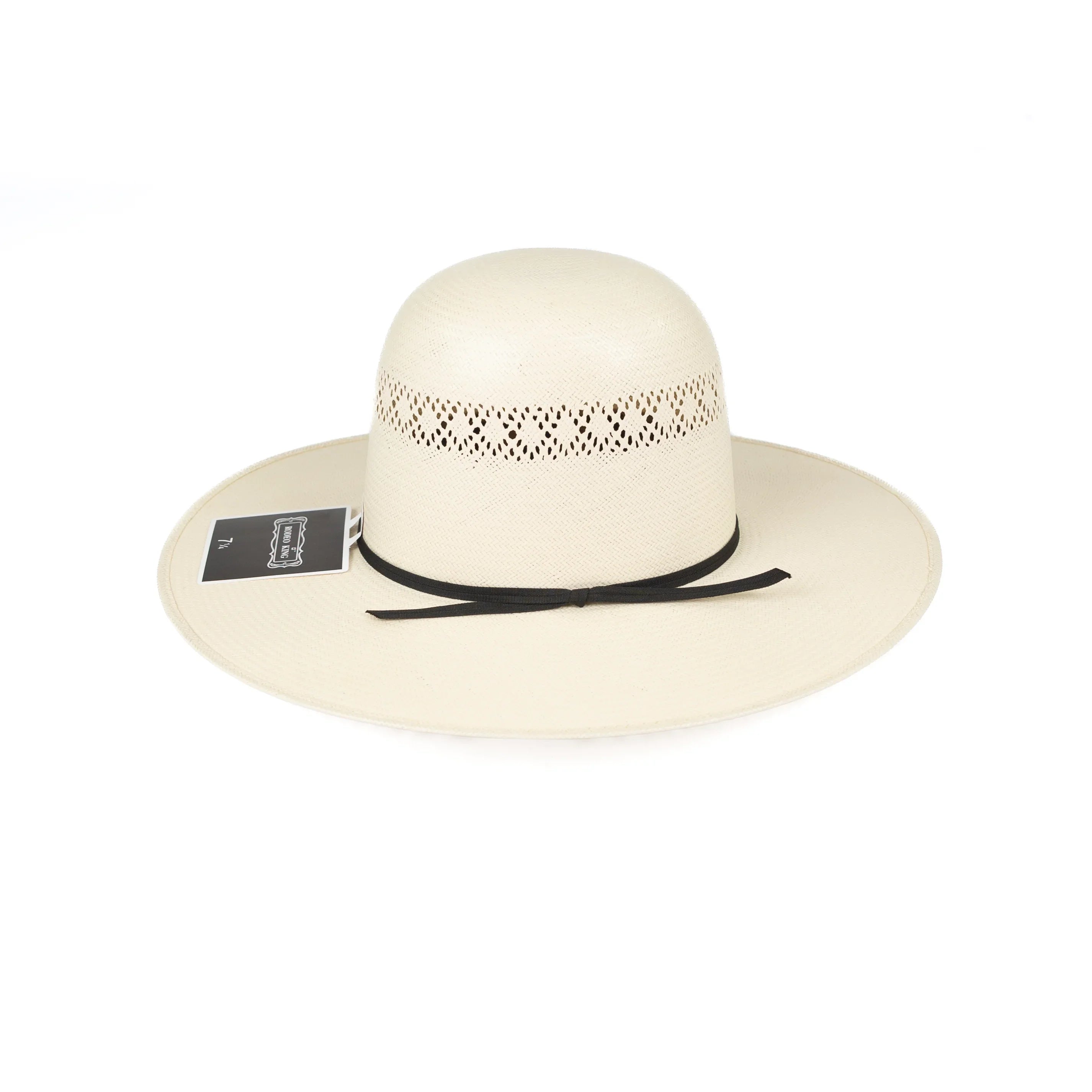 Rodeo King Drifter 4.25" Straw Hat - Long Oval