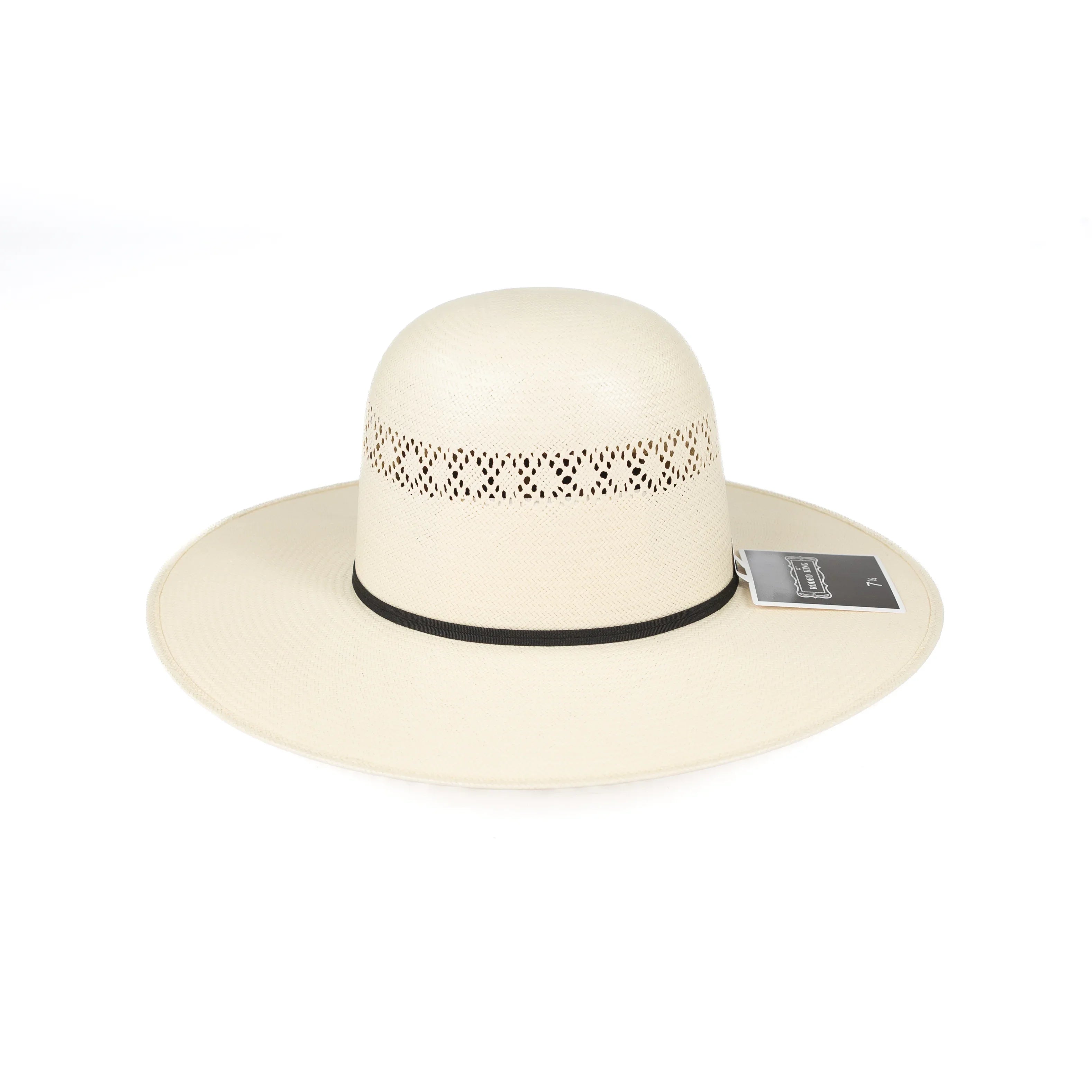 Rodeo King Drifter 4.25" Straw Hat - Long Oval
