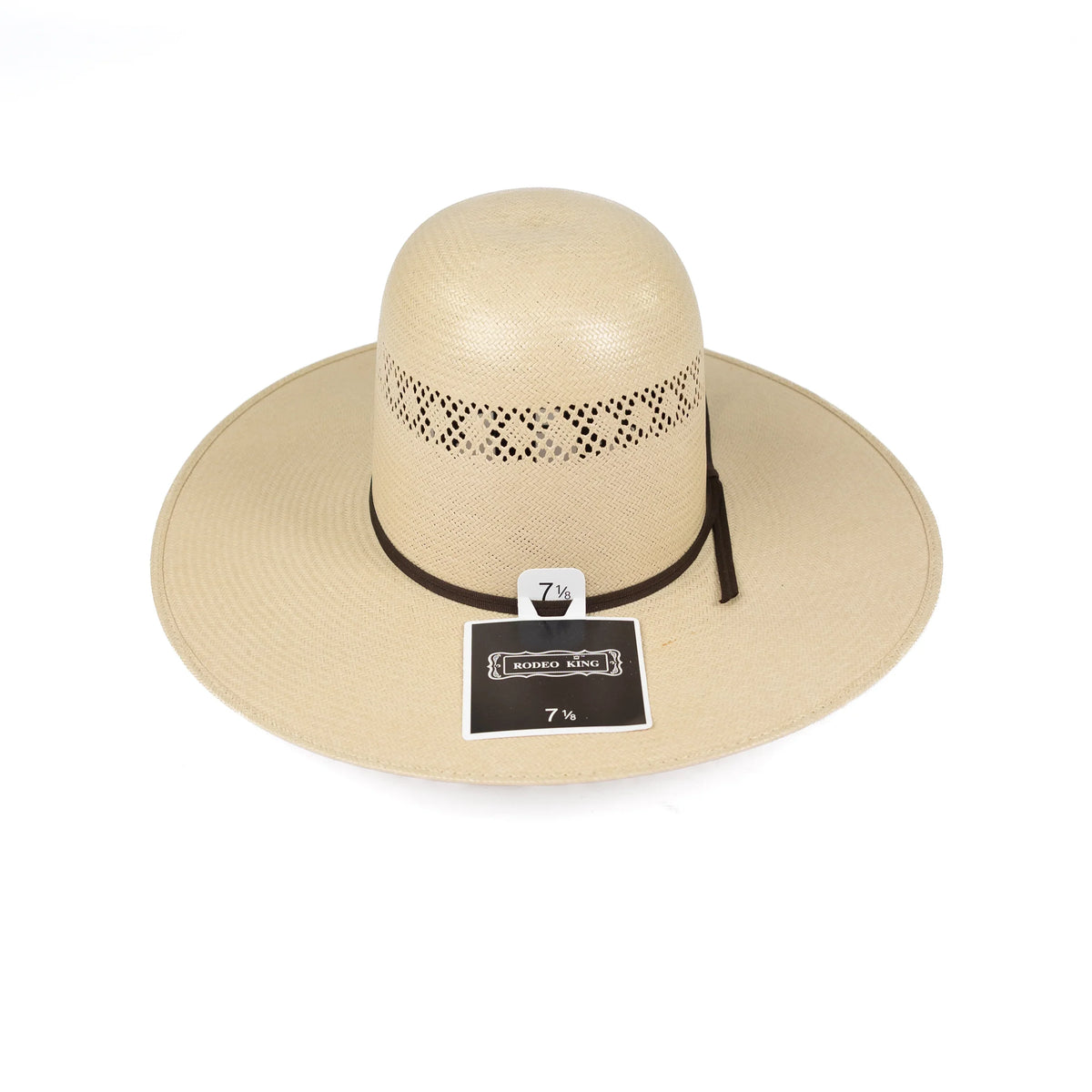 Rodeo King Drifter 4.5" Straw Hat - Long Oval