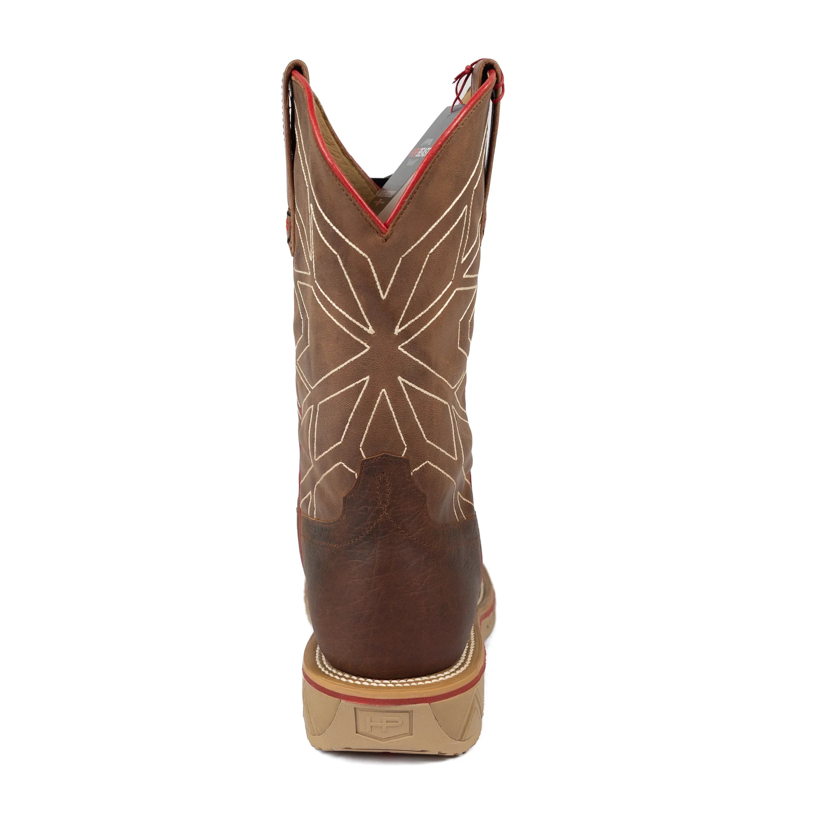 Men's Horsepower Distressed Bison Square Toe Work Boots HPW2516