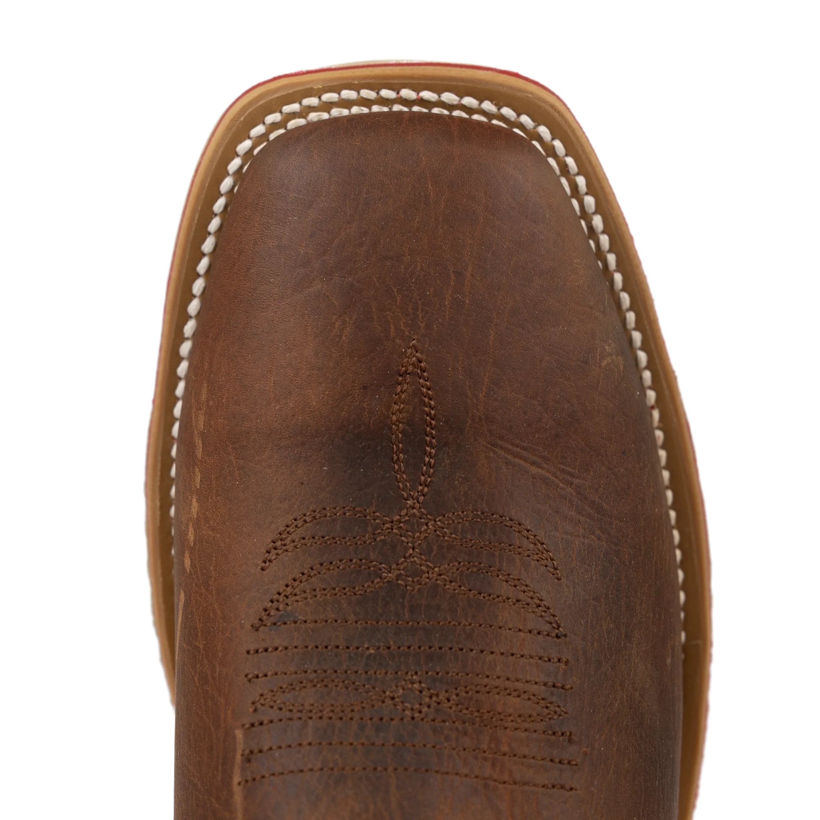 Men's Horsepower Distressed Bison Square Toe Work Boots HPW2516