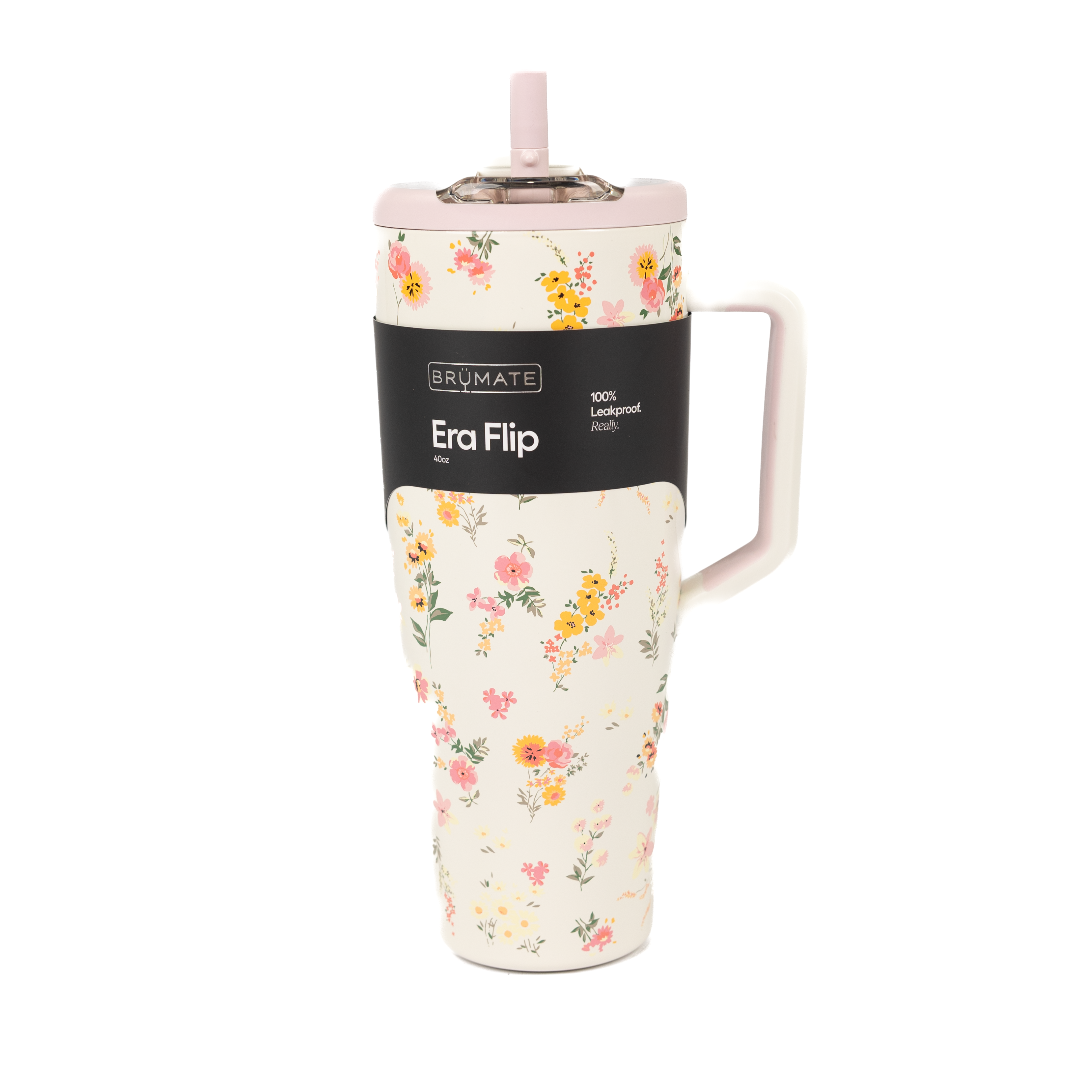 Brumate 40oz Era FLip Wildeflower Whisper Leak-Proof Tumbler DWEF40WFW