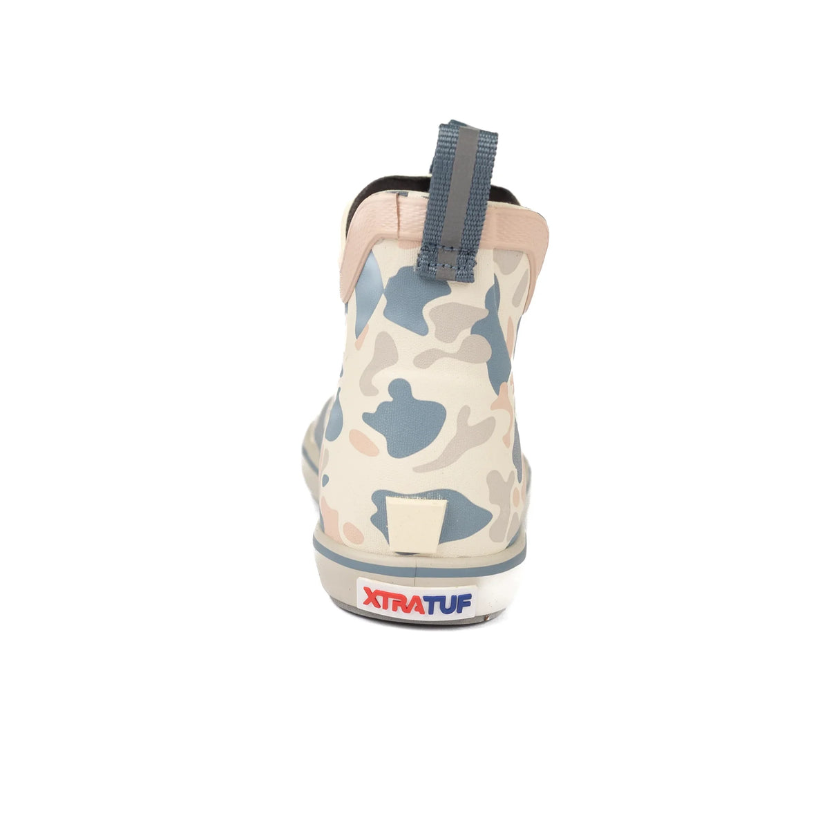 XTRATUF Youth Ivory Duck Camo Ankle Deck Boots XKABDC30