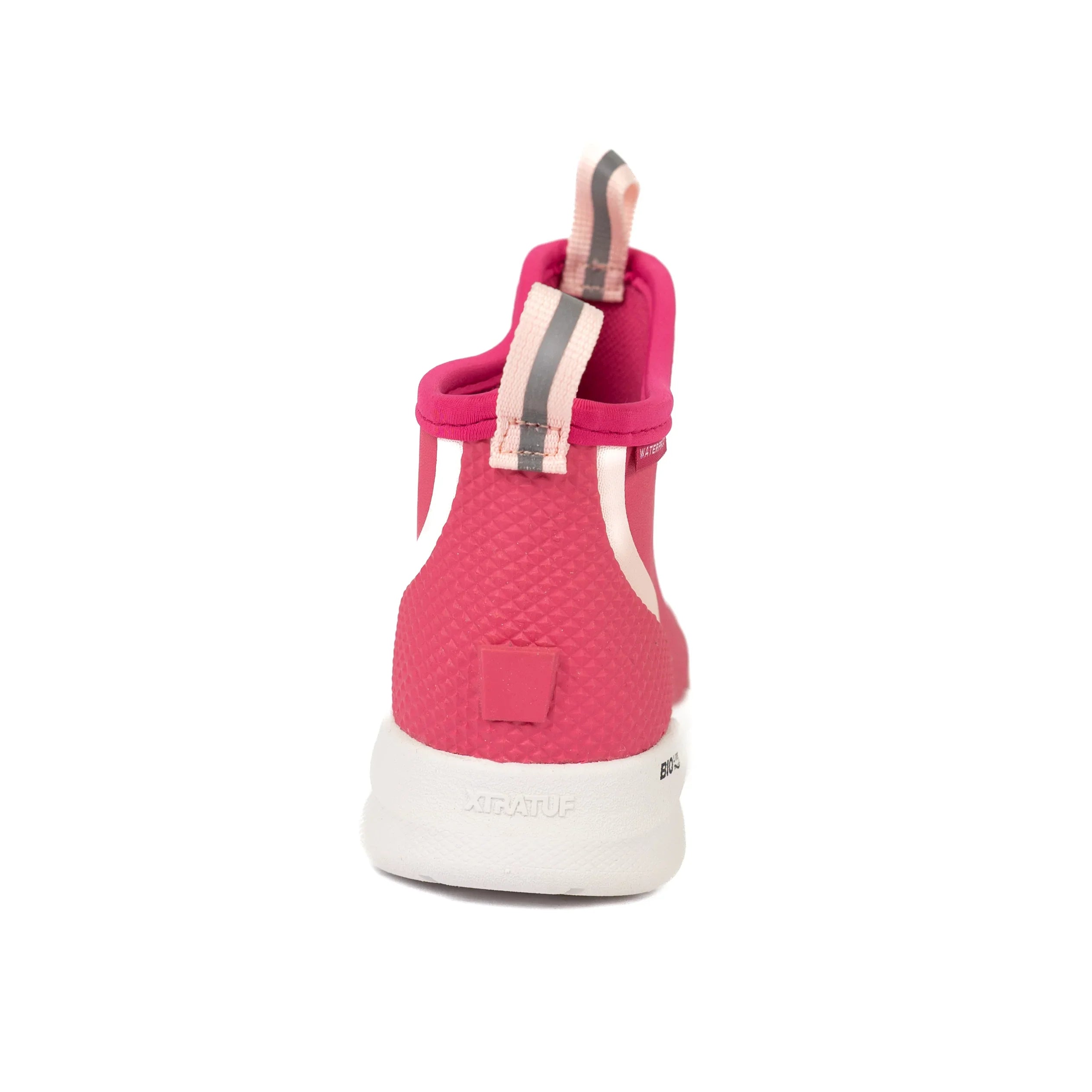 XTRATUF Girl''s Pink 4" Outdoor Hot Pink Sport Deck Boot XKADS400