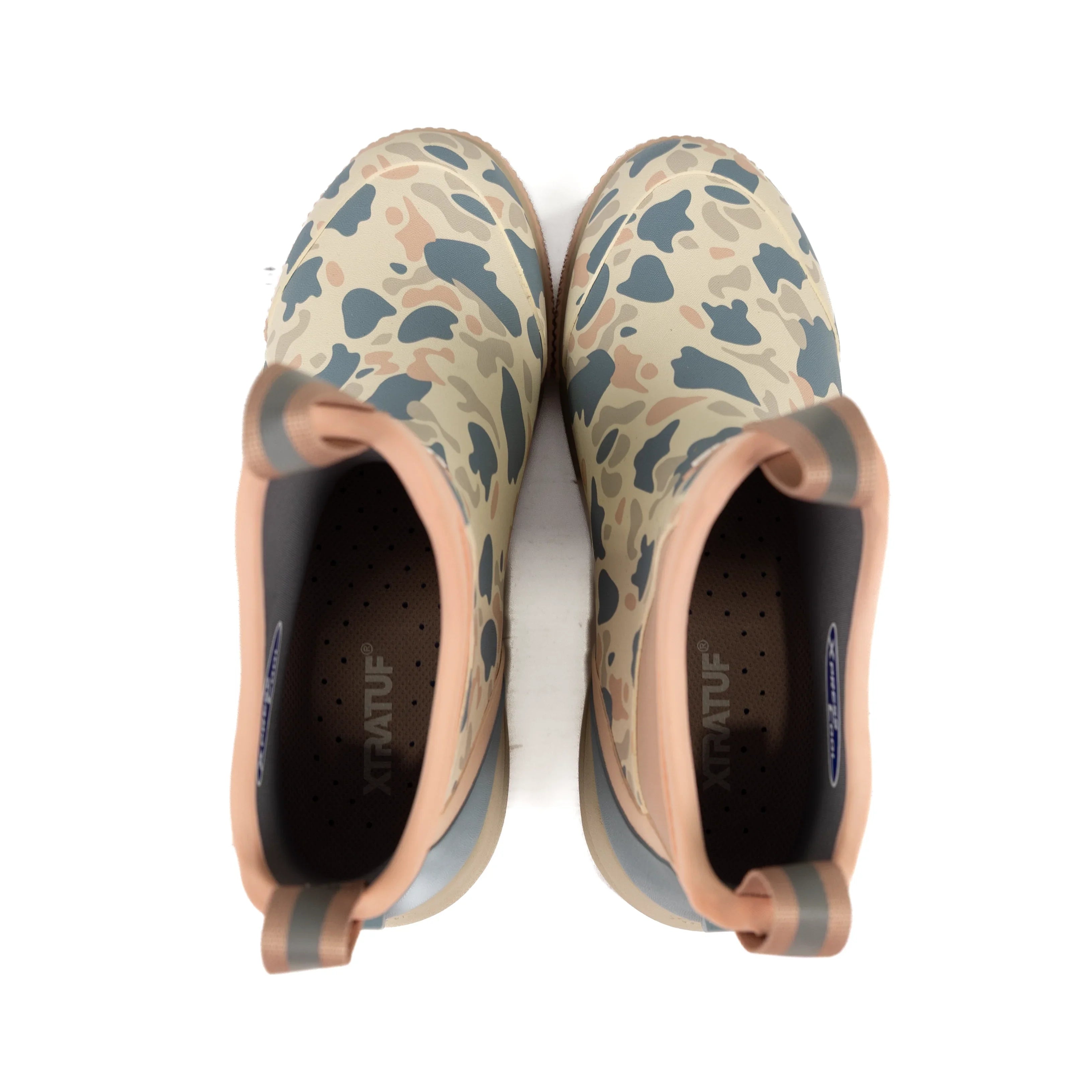 XTRATUF Women's Ivory Duck Camo Camo Sport Ankle Deck Boots XADSWDC4