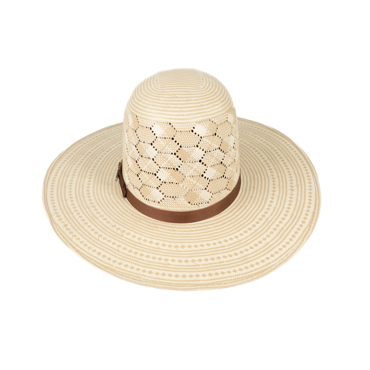 Twister "Cunningham" 4.25" Straw Hat T73846 - Long Oval