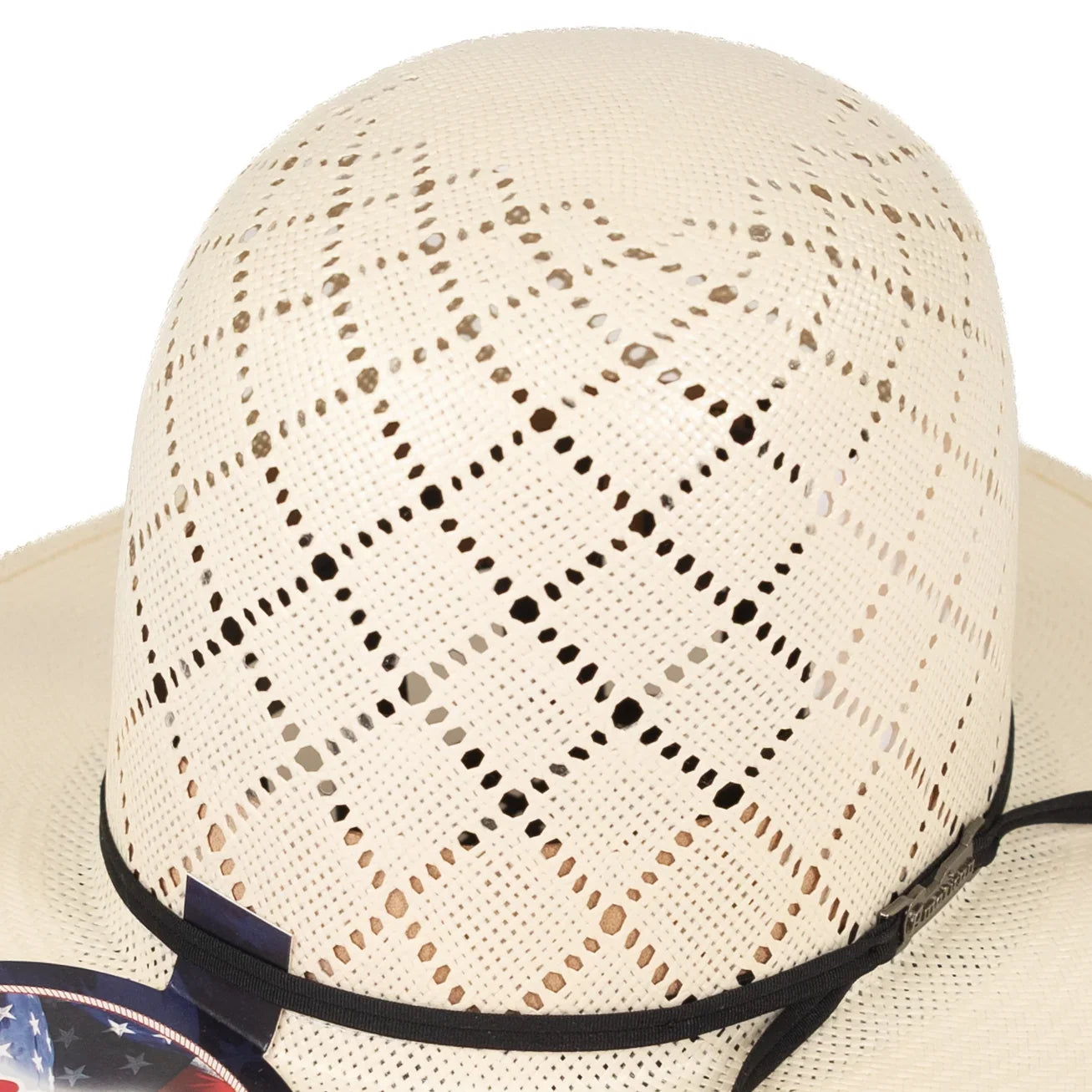 American Hat Company 5040 3.5" Straw Hat - Long Oval