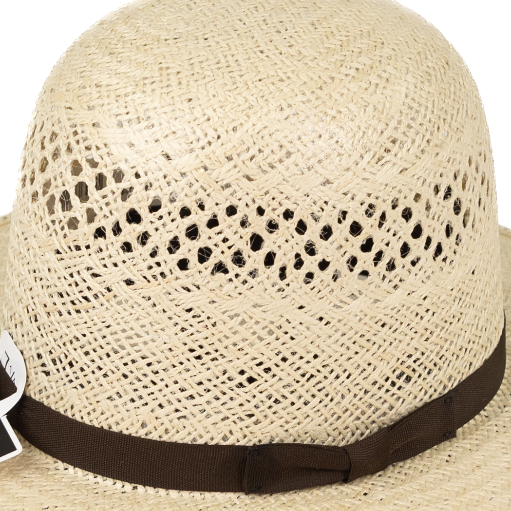 Rodeo King Jute 3.5" Straw Hat - Long Oval