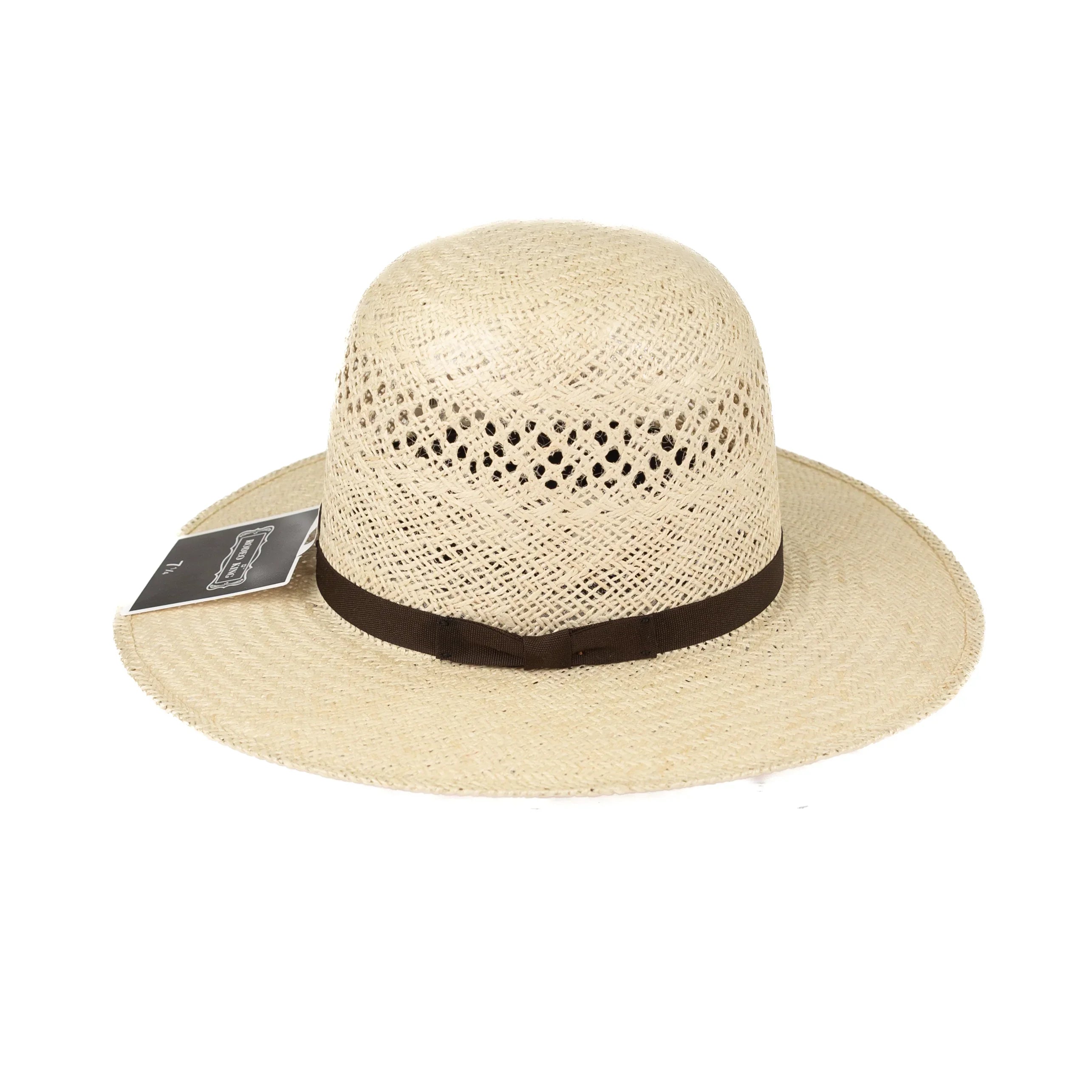 Rodeo King Jute 3.5" Straw Hat - Long Oval