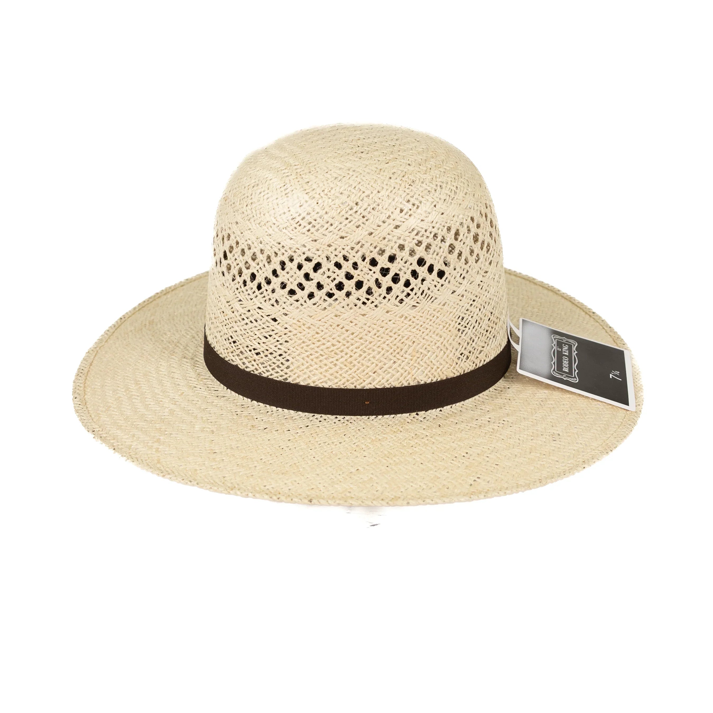 Rodeo King Jute 3.5" Straw Hat - Long Oval