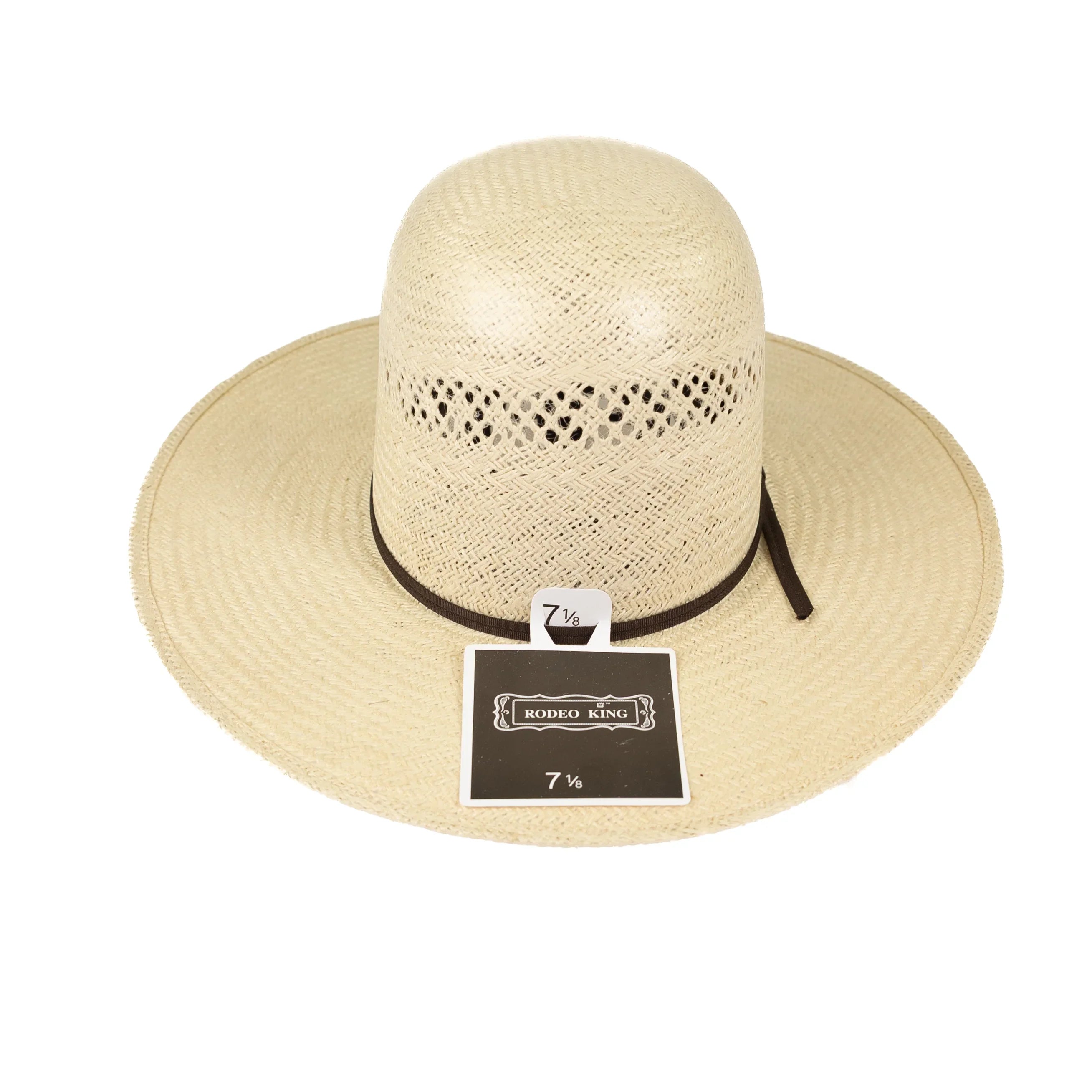 Rodeo King Jute 4" Straw Hat - Long Oval