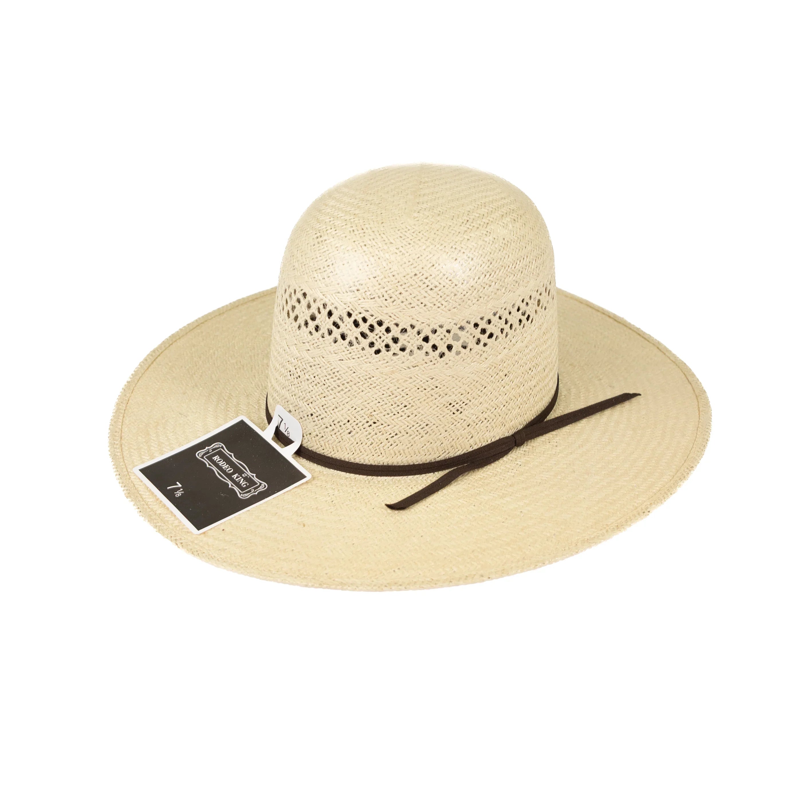 Rodeo King Jute 4" Straw Hat - Long Oval