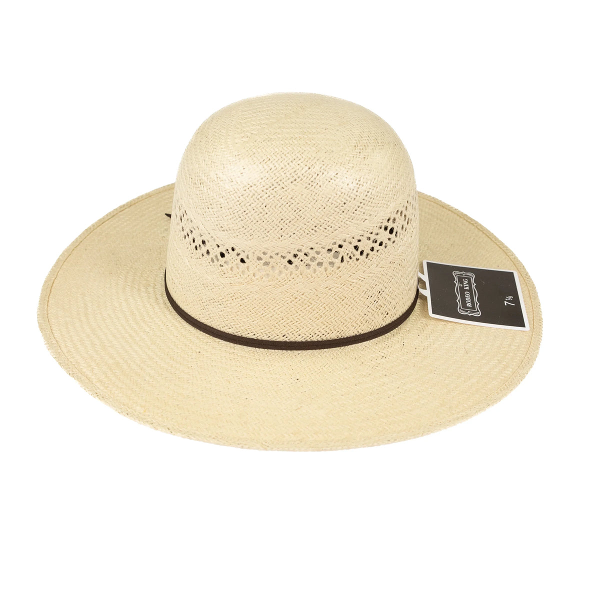 Rodeo King Jute 4" Straw Hat - Long Oval