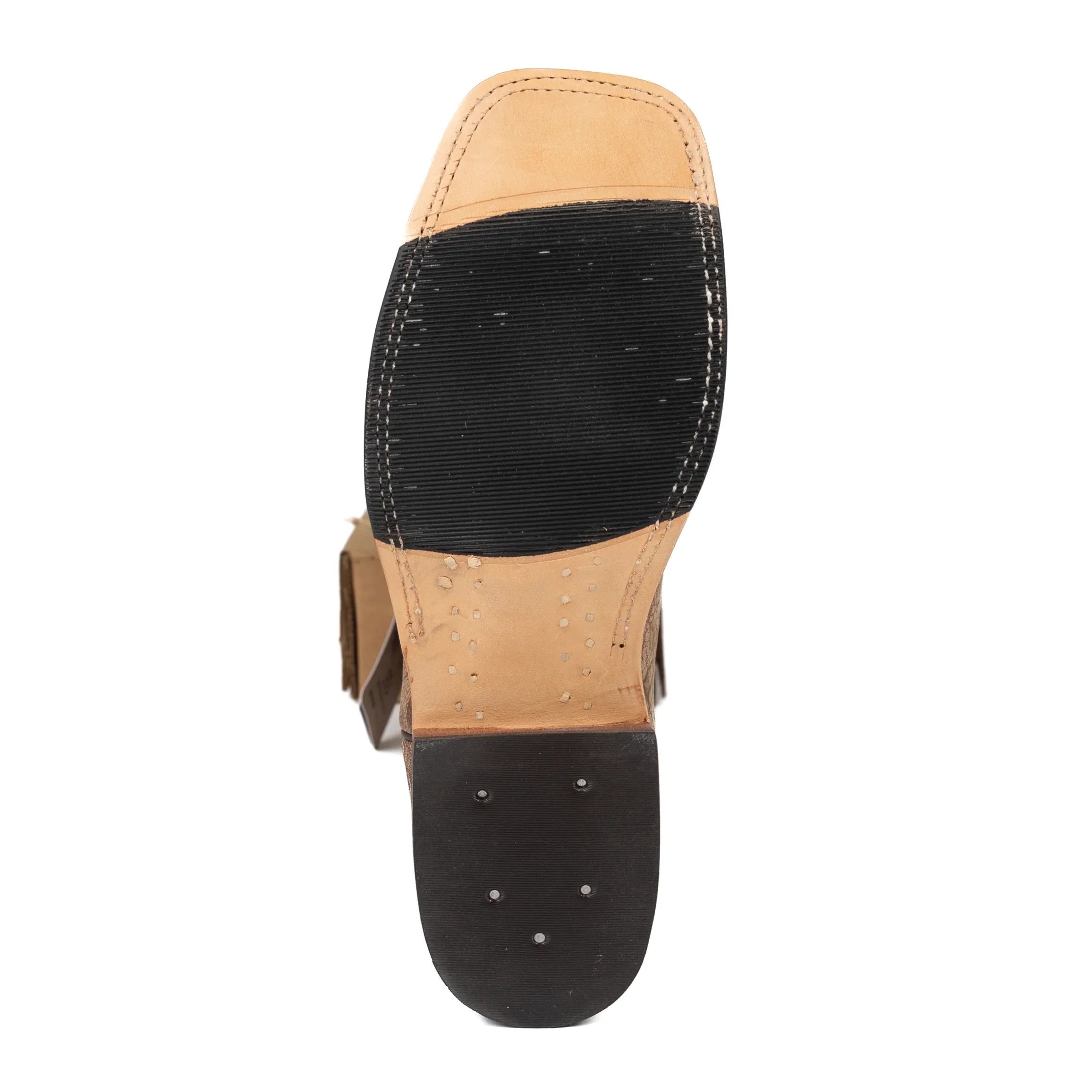 Anderson Bean Tan Poseidon Goat Square Toe Boots