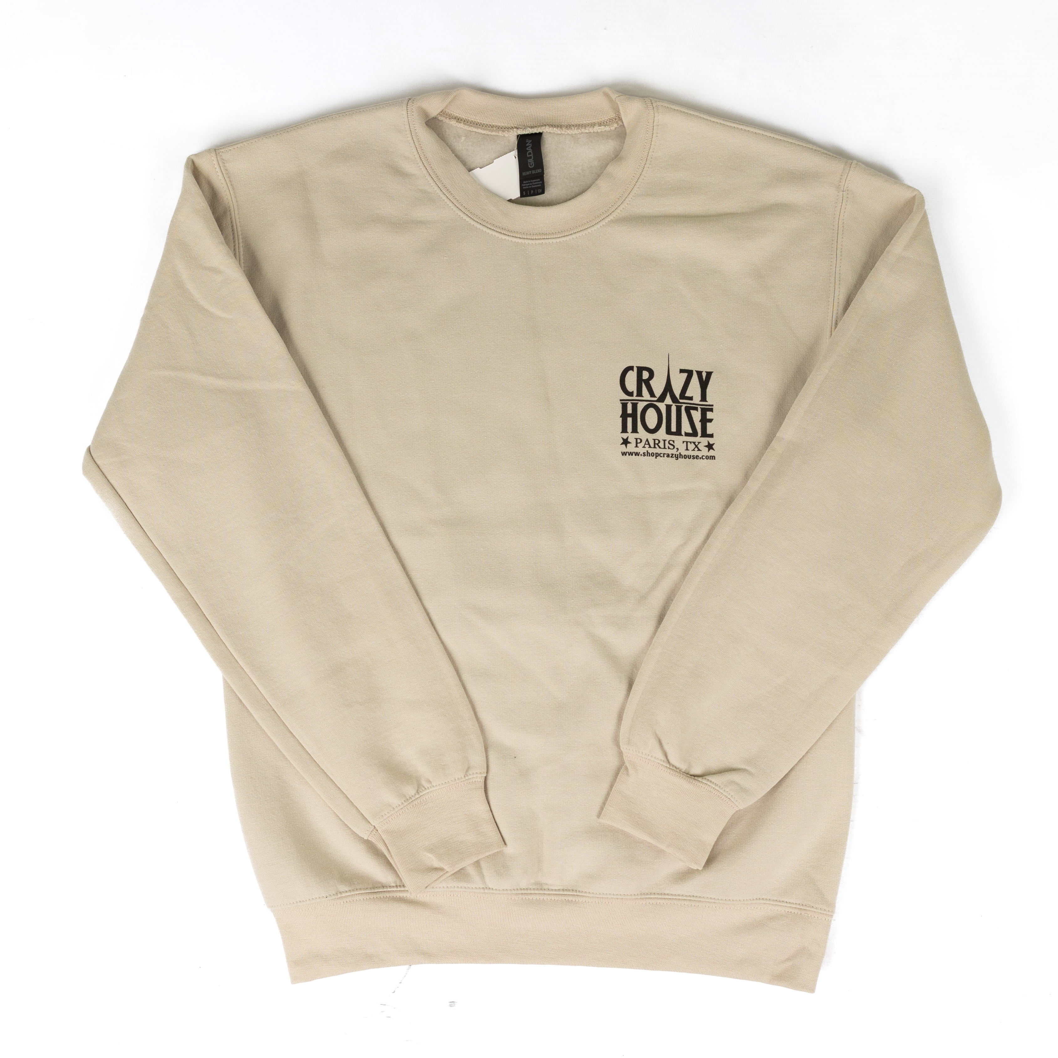 Crazy House Sand Long Sleeve Duck Harvest Sweatshirt