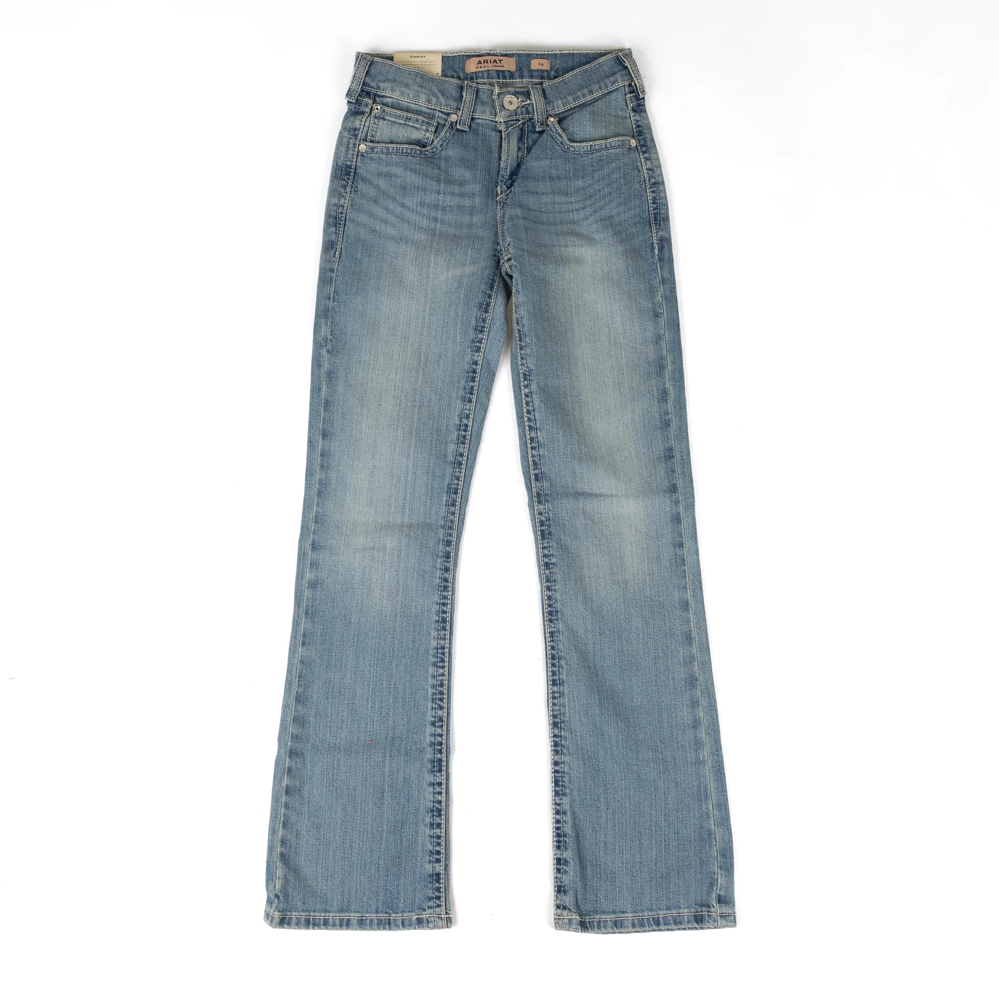 Ariat Girl's Light Wash Luana Boot Cut Jeans 10079865