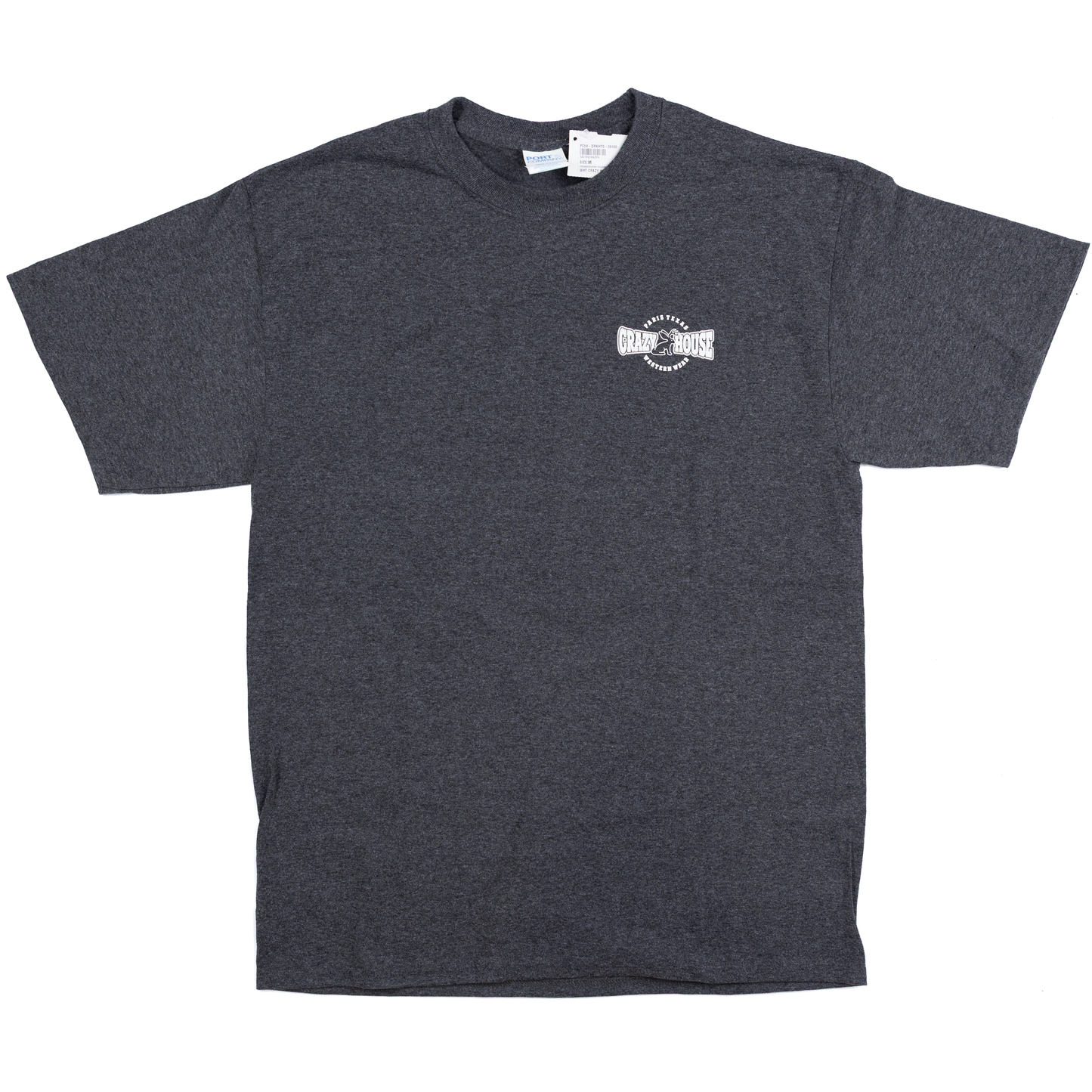 Crazy House Heather Gray Circle Jackalope T-shirt