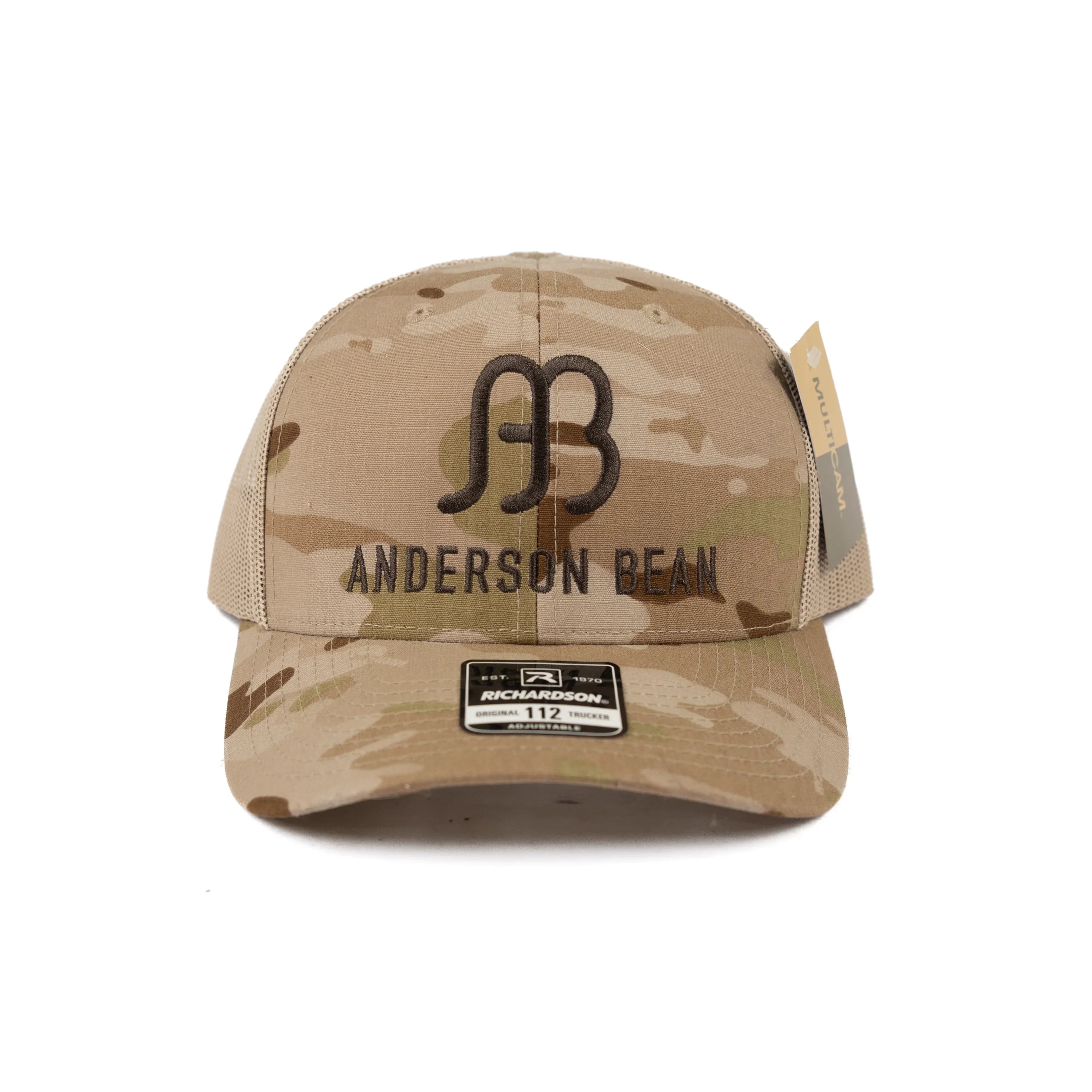 Anderson Bean Men's Camo Snapback with Logo